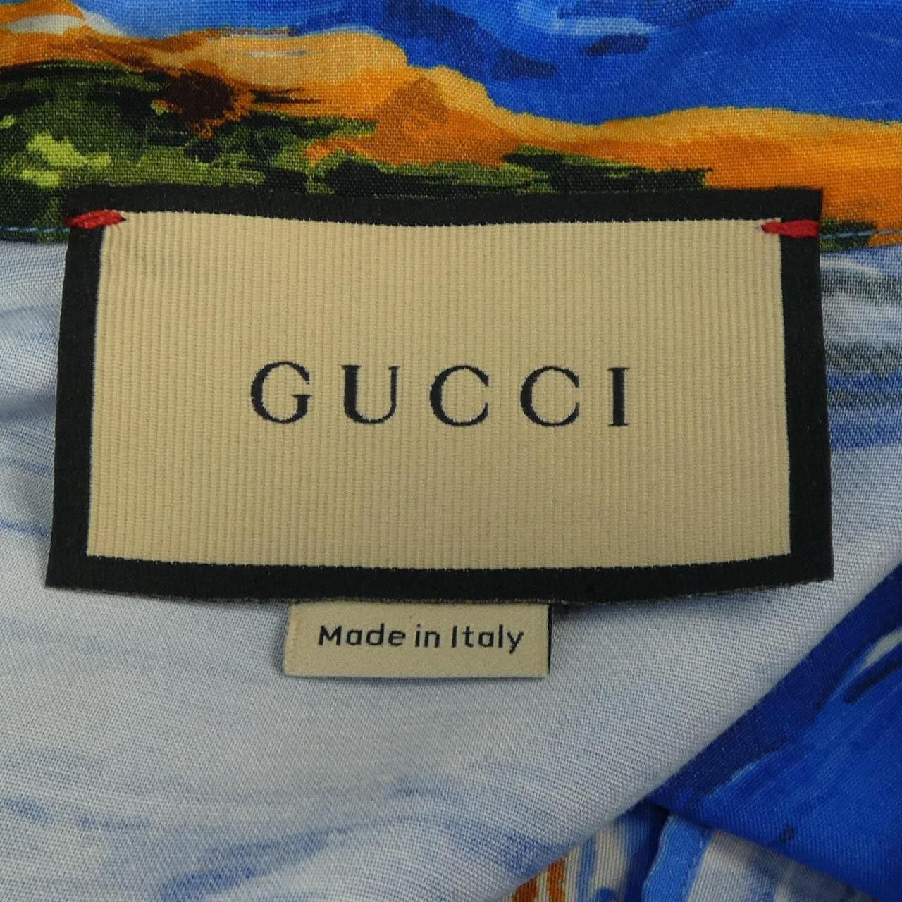 Gucci Gucci Gucci LOVE PARADE S/S Shirt Textile Tops 694123 ZAJSU DUTY FREE for USA Size ONE SIZE - 4 Thumbnail