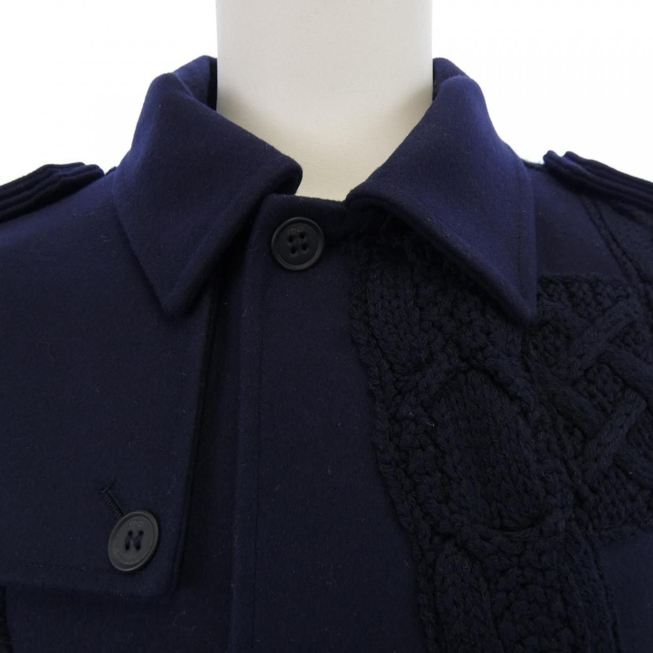 Fendi Fendi Fendi FW0811 8XG Cashmere Blend Jacket Textile Outerwear FW0811 8XG DUTY FREE for USA Size ONE SIZE - 6 Thumbnail