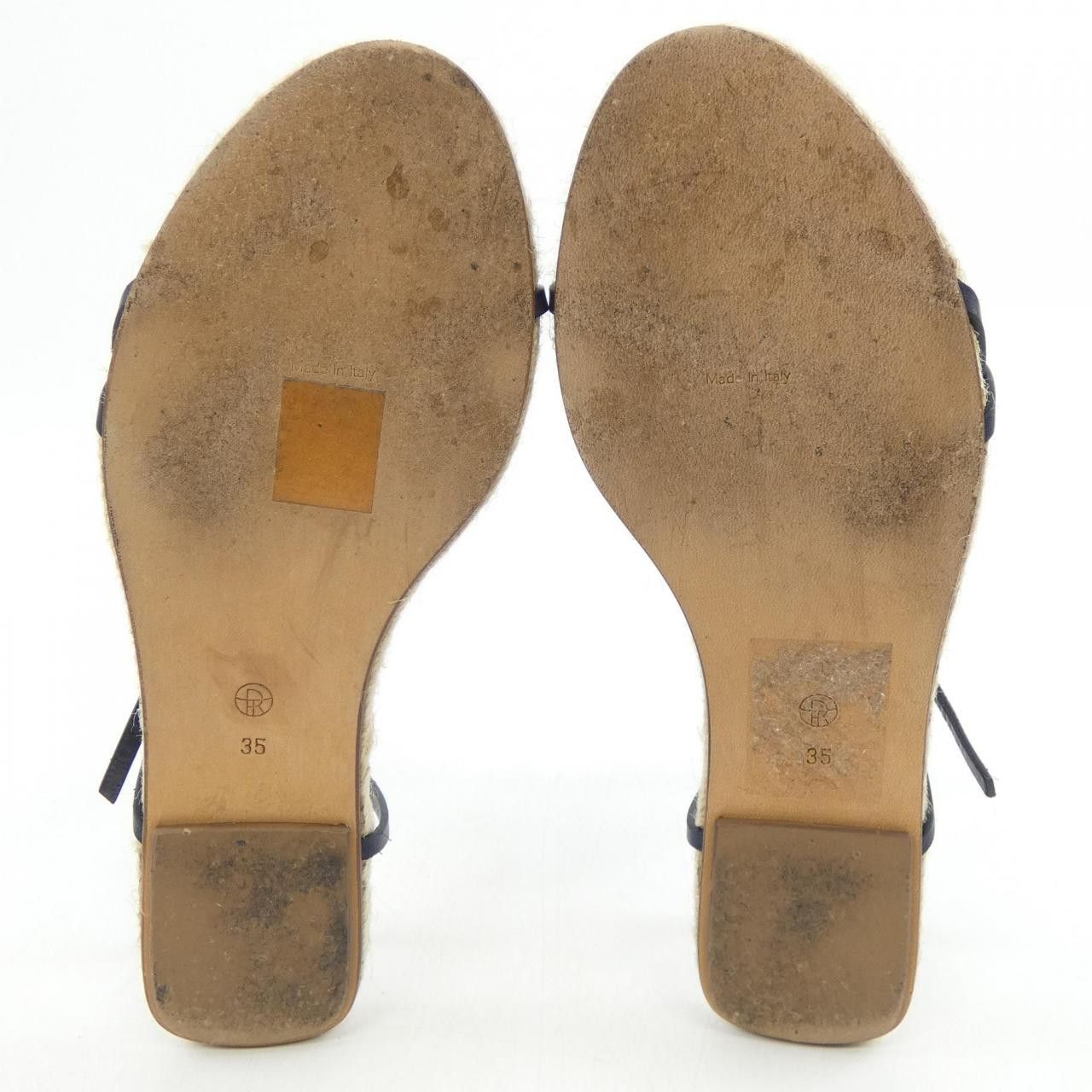 The Row The Row The Row F1162-L66-NVY Sandals Leather Shoes F1162-L66-NVY DUTY FREE for USA Size ONE SIZE - 4 Thumbnail