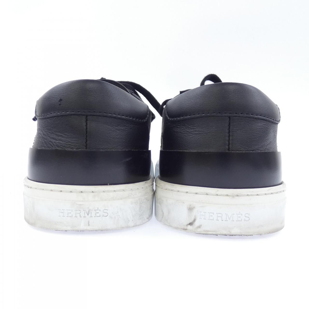 Hermes Hermes Hermès Deep42.5 Calf Sneakers Leather Shoes DUTY FREE for USA Size ONE SIZE - 5 Thumbnail