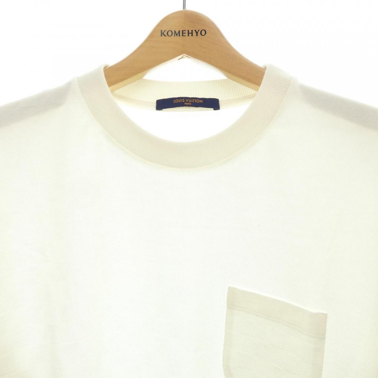 Louis Vuitton Louis Vuitton Louis Vuitton Half Damier T-shirt Textile T-Shirts HJY40WVHI DUTY FREE for USA Size ONE SIZE - 5 Thumbnail