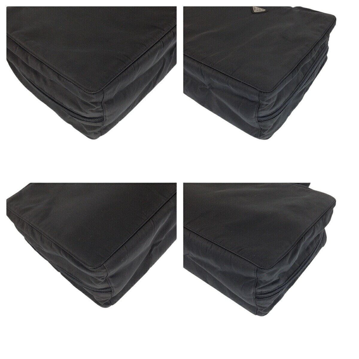 Prada Prada Prada Tessuto Nylon Briefcase Textile Business Bag DUTY FREE for USA Size ONE SIZE - 3 Thumbnail