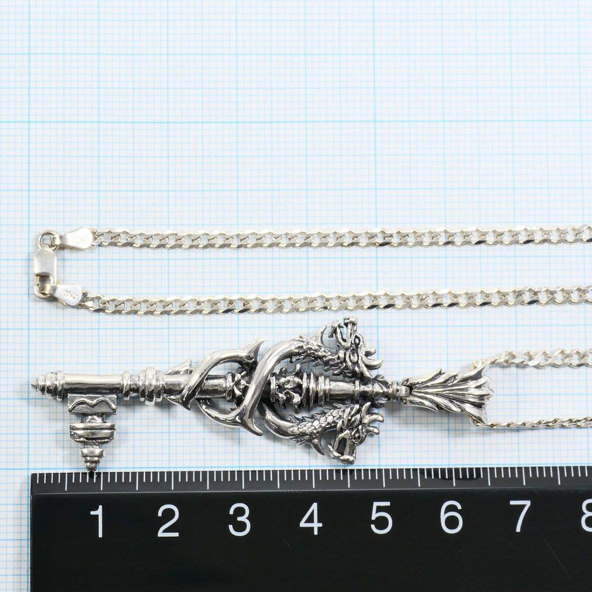 Other Other Dragon Silver 925 Necklace Precious Metal Necklace DUTY FREE for USA Size ONE SIZE - 4 Thumbnail