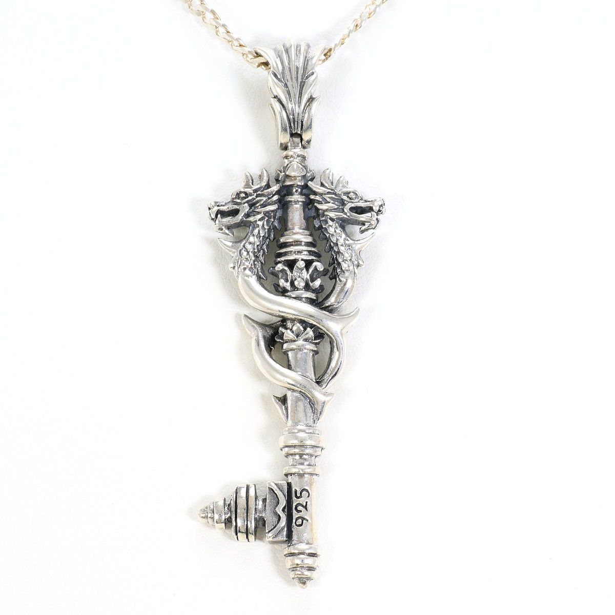 Other Other Dragon Silver 925 Necklace Precious Metal Necklace DUTY FREE for USA Size ONE SIZE - 3 Thumbnail