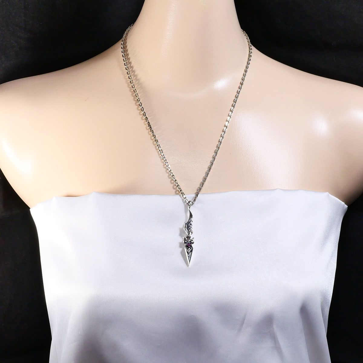 Other Other Silver 925 Natural Stone Necklace Precious Metal Necklace DUTY FREE for USA Size ONE SIZE - 5 Thumbnail