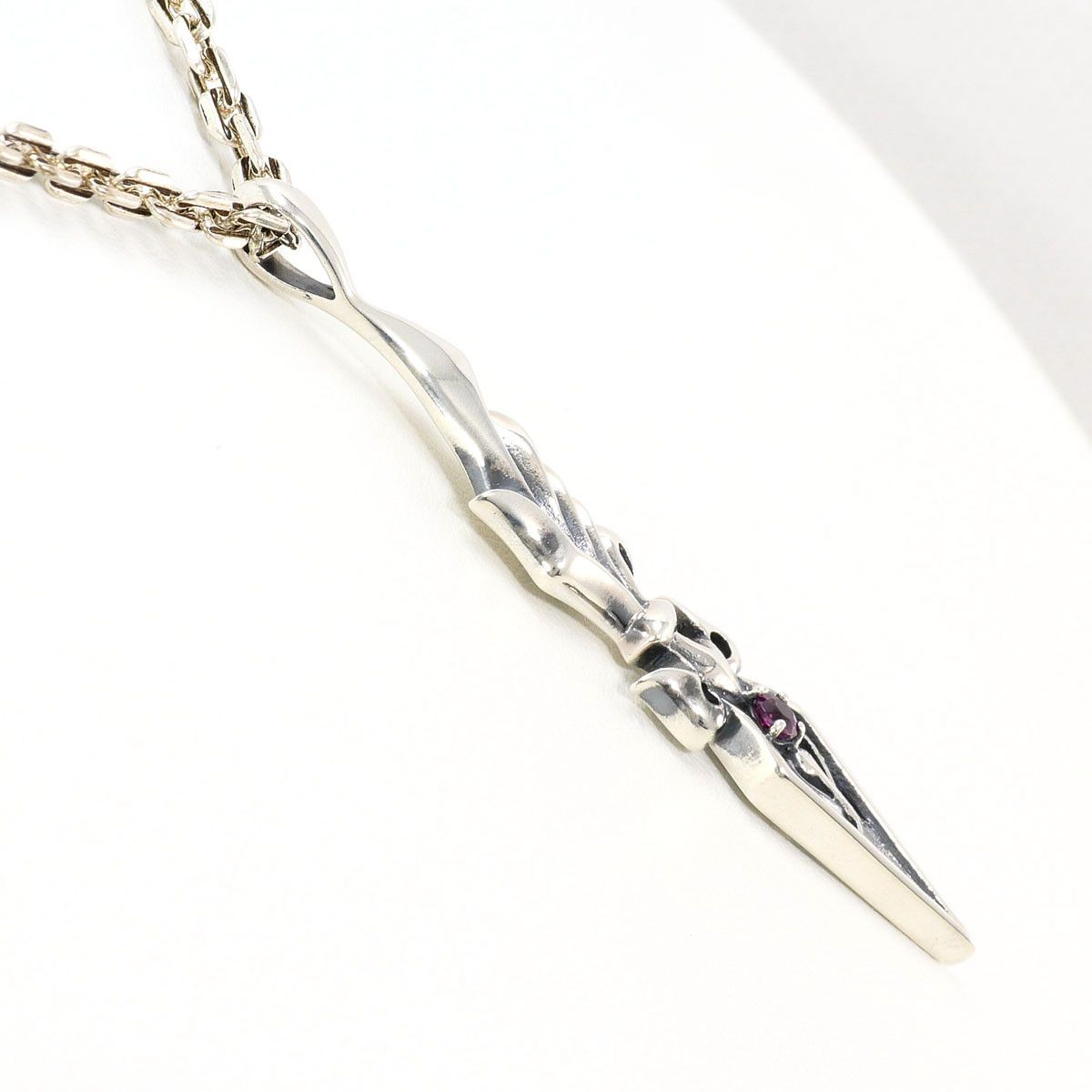 Other Other Silver 925 Natural Stone Necklace Precious Metal Necklace DUTY FREE for USA Size ONE SIZE - 2 Thumbnail