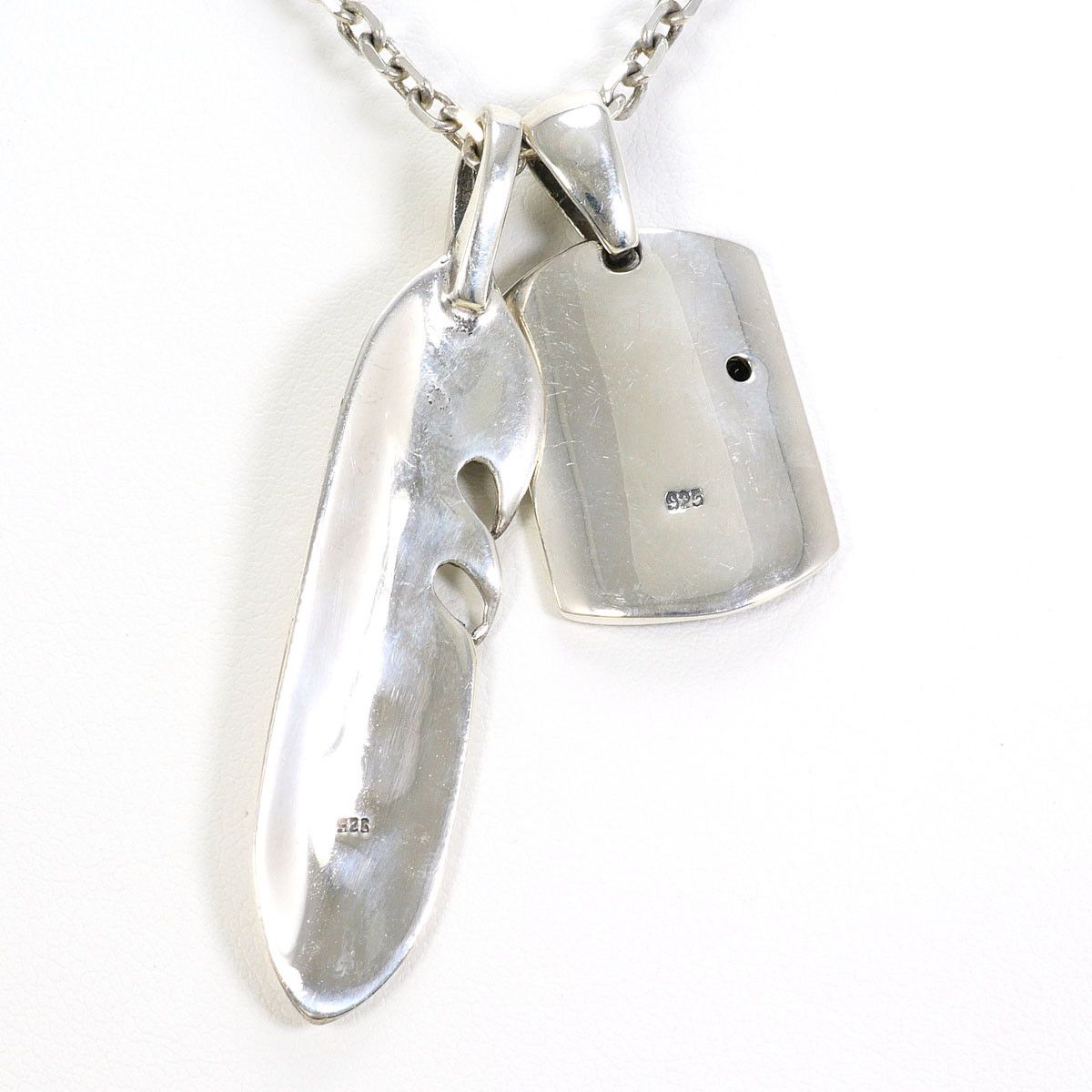 Other Other Silver 925 Onyx Necklace Precious Metal Necklace DUTY FREE for USA Size ONE SIZE - 3 Thumbnail