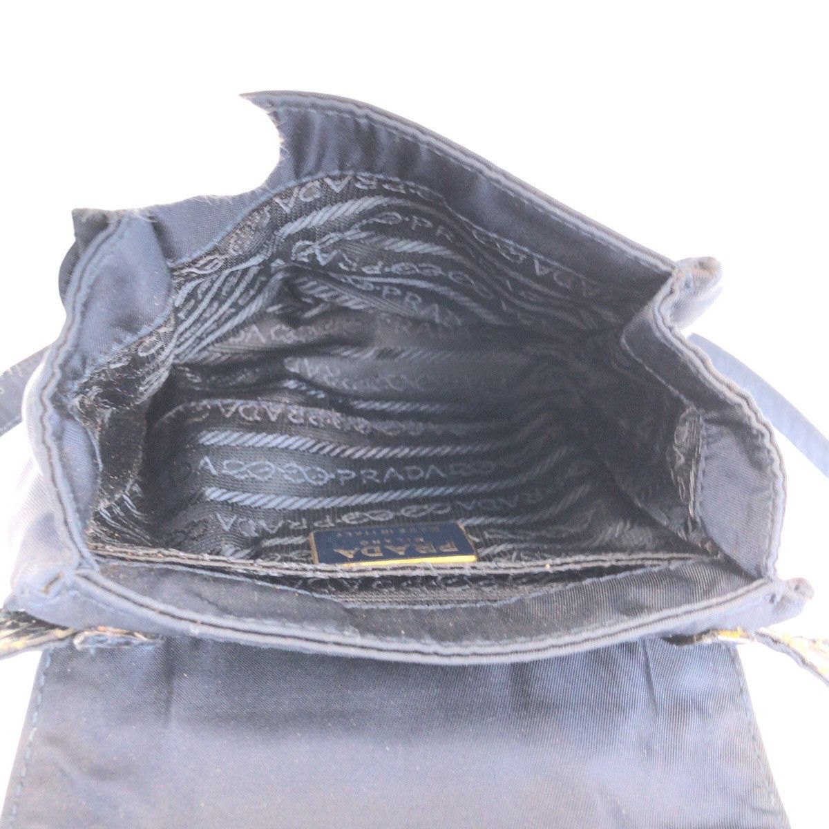 Prada Prada Prada Tessuto Nylon Python 2way Waist Bag Textile Belt Bag DUTY FREE for USA Size ONE SIZE - 9 Thumbnail