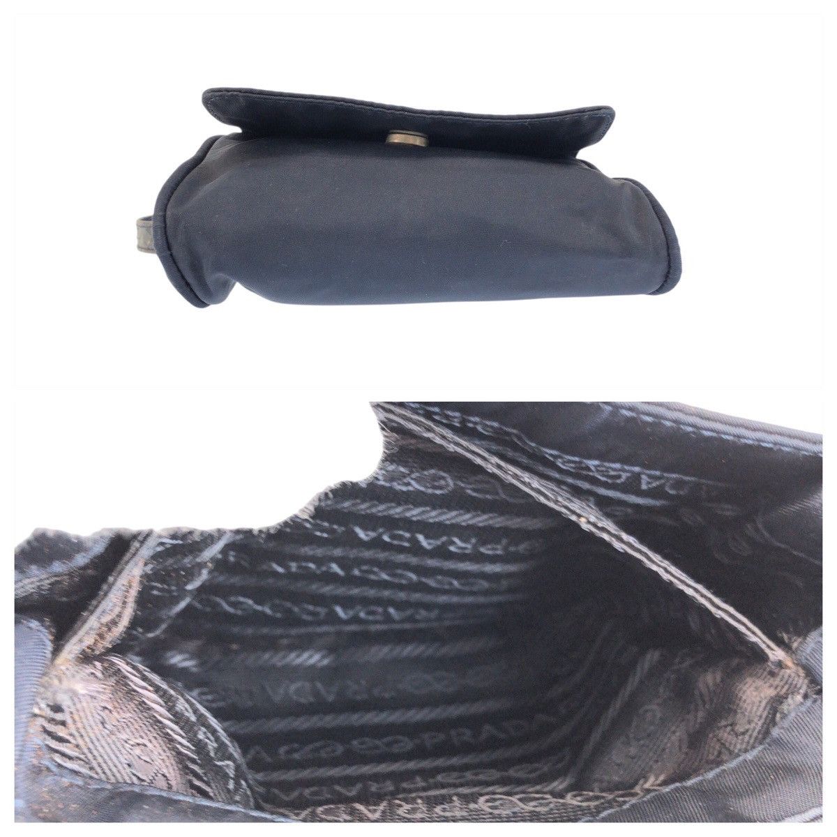 Prada Prada Prada Tessuto Nylon Python 2way Waist Bag Textile Belt Bag DUTY FREE for USA Size ONE SIZE - 10 Thumbnail