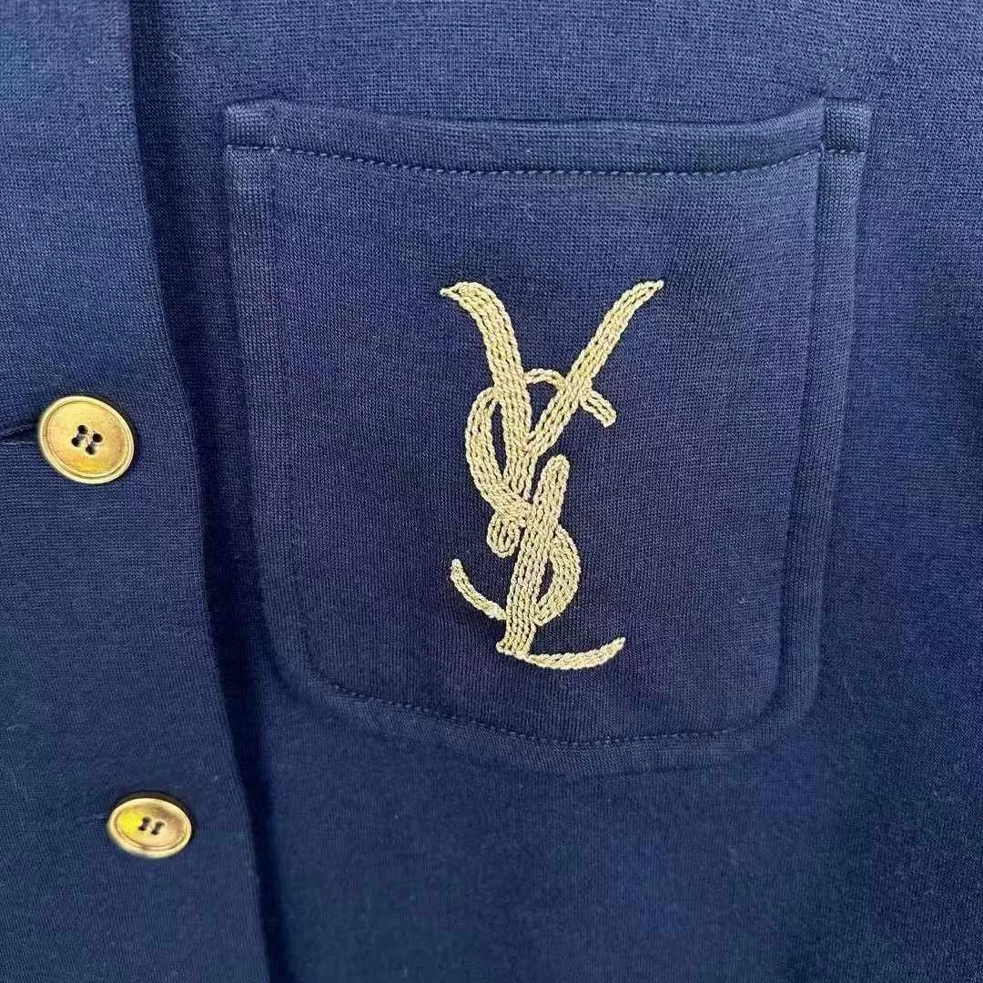 Saint Laurent Paris Saint Laurent SLP Wool Embroidered Jacket Size US M / EU 48-50 / 2 - 3 Thumbnail