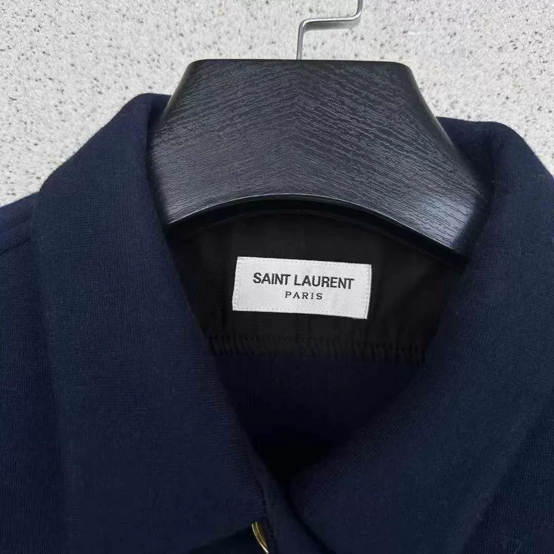 Saint Laurent Paris Saint Laurent SLP Wool Embroidered Jacket Size US M / EU 48-50 / 2 - 2 Thumbnail