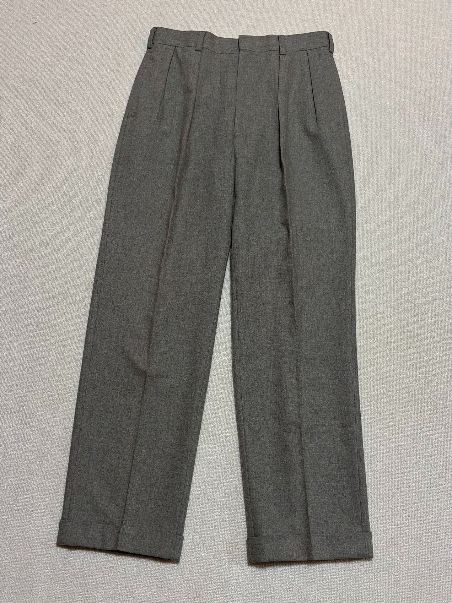 J. Press JPRESS Sage Green Wool Dress Pants Size 28" / US 6 / IT 42 - 4 Thumbnail