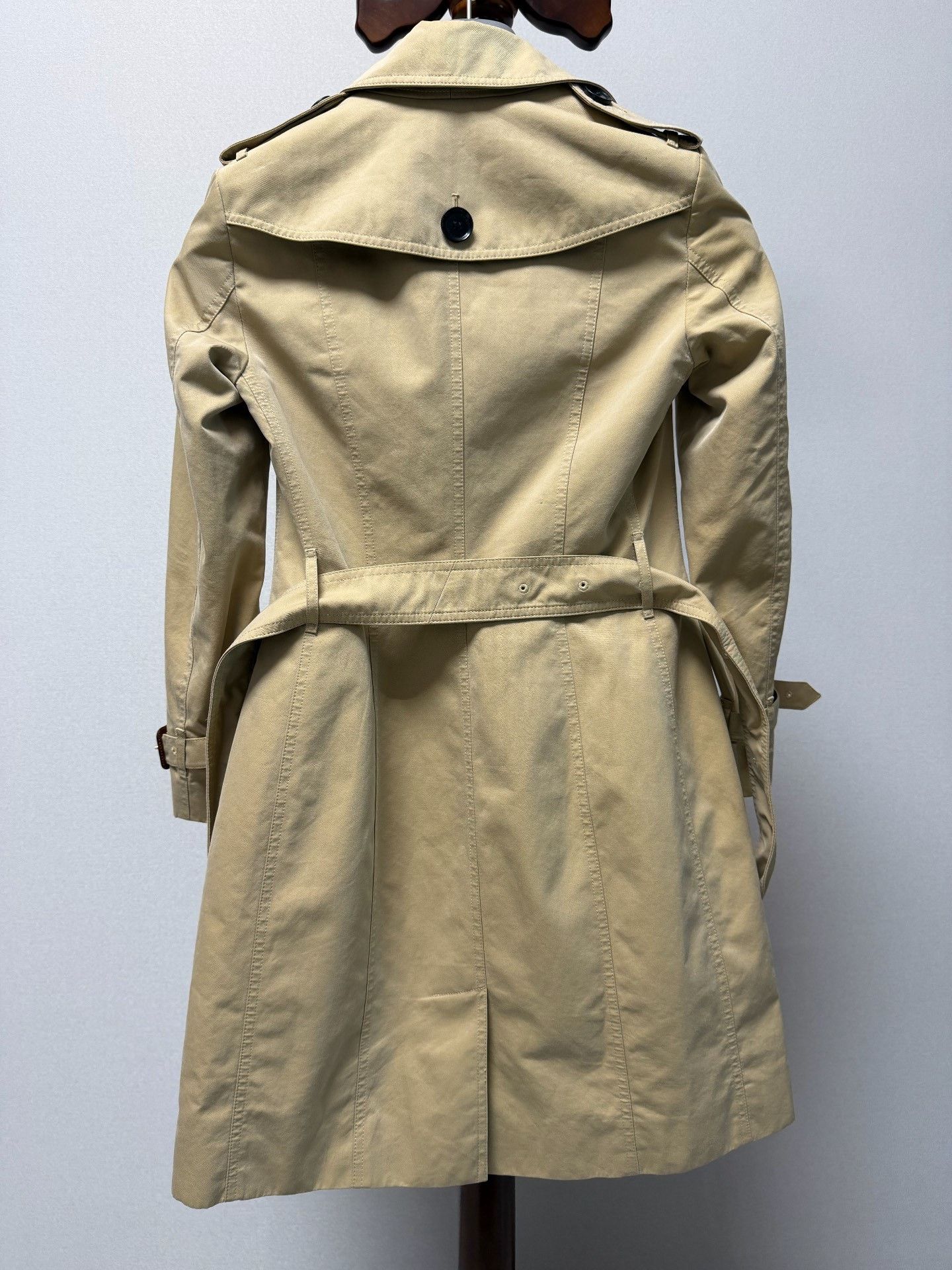Burberry Burberry Trench Coat UK2 Size Size XXS / US 00 / IT 34 - 2 Thumbnail