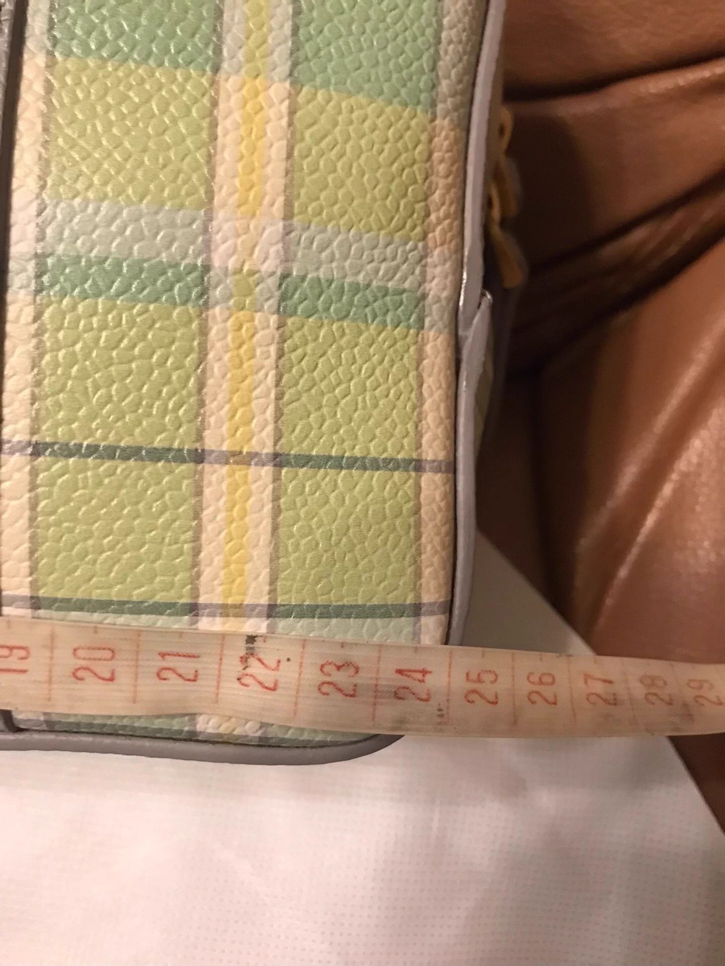 Thom Browne Multi Plaid Striped Crossbody Bag Size ONE SIZE - 7 Thumbnail