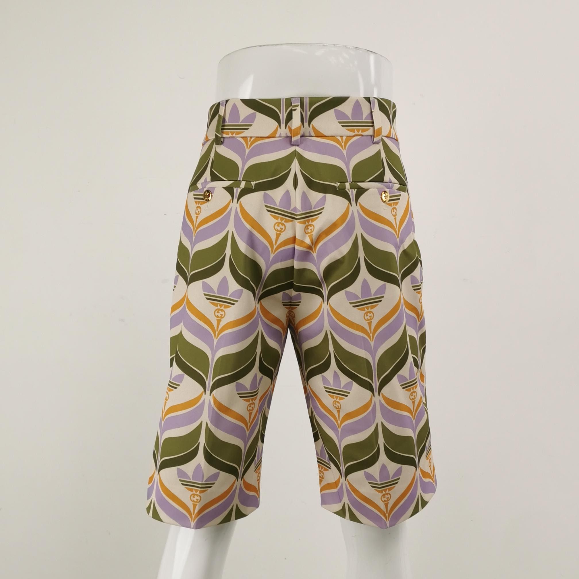 Gucci Gucci XS Printed Floral Pattern Shorts Size US 34 / EU 50 - 6 Thumbnail