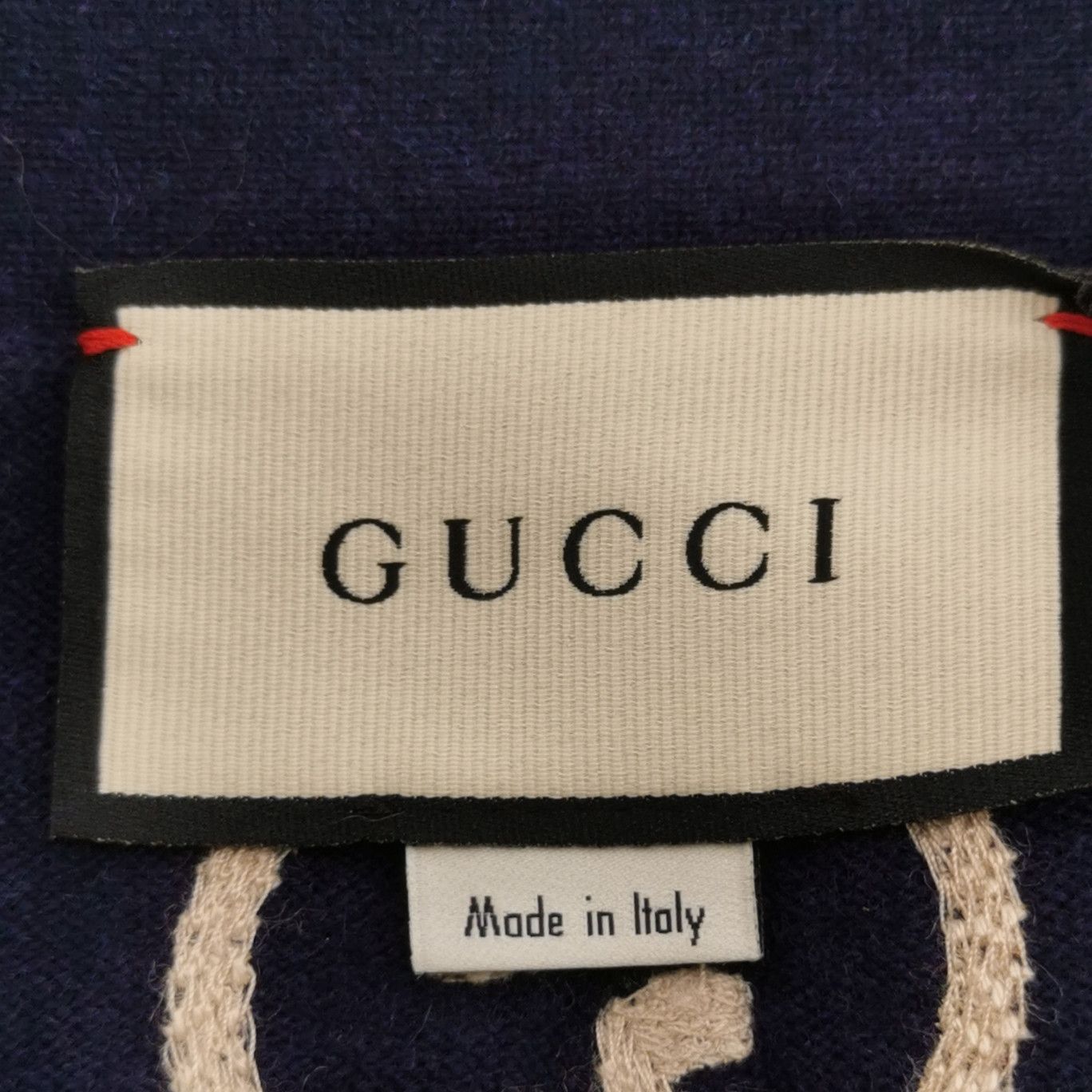 Gucci Gucci Navy Wool-Blend V-Neck Cardigan Size US XXL / EU 58 / 5 - 23 Thumbnail