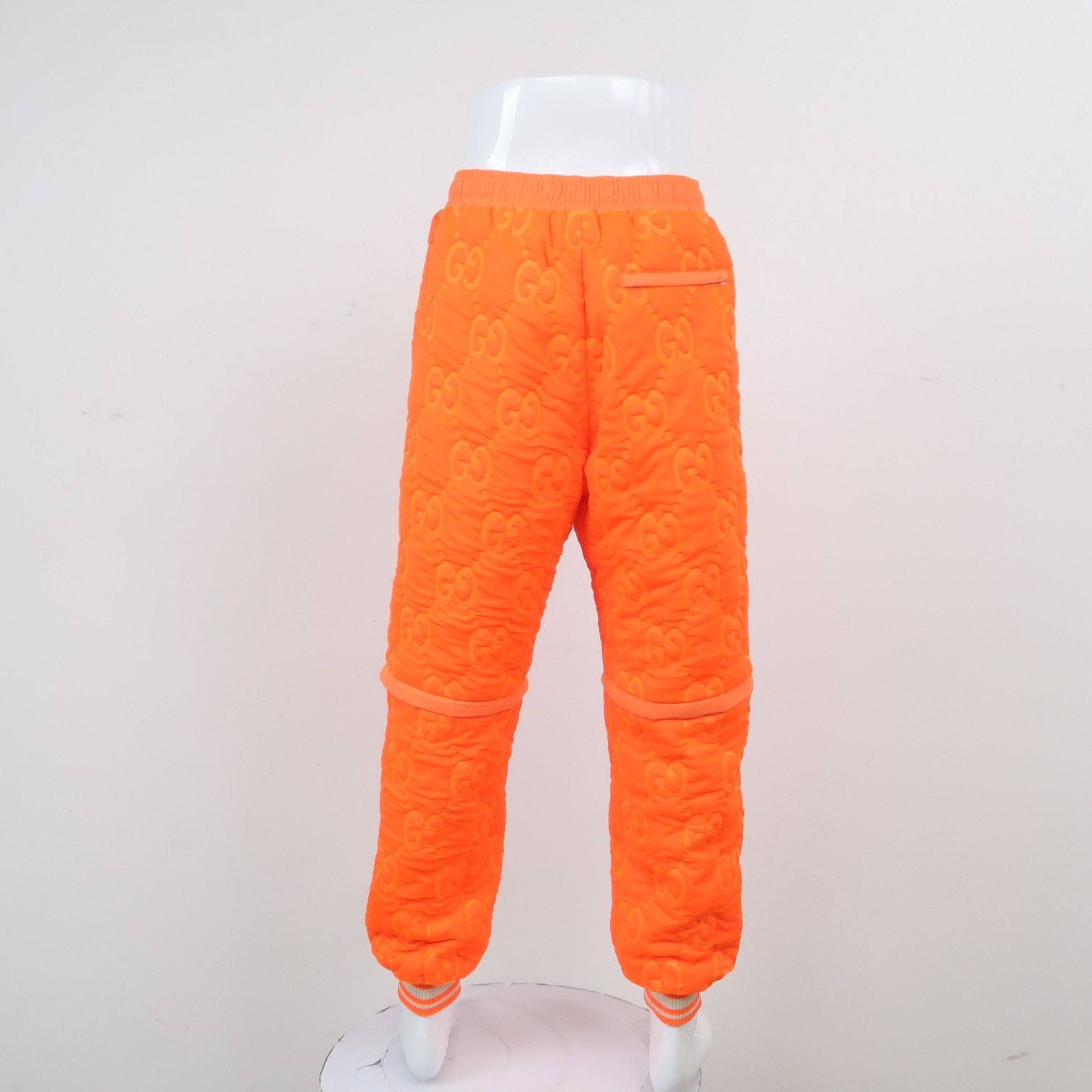 Gucci Gucci Kids GG Logo Orange Quilted Pants Size US 26 / EU 42 - 3 Thumbnail