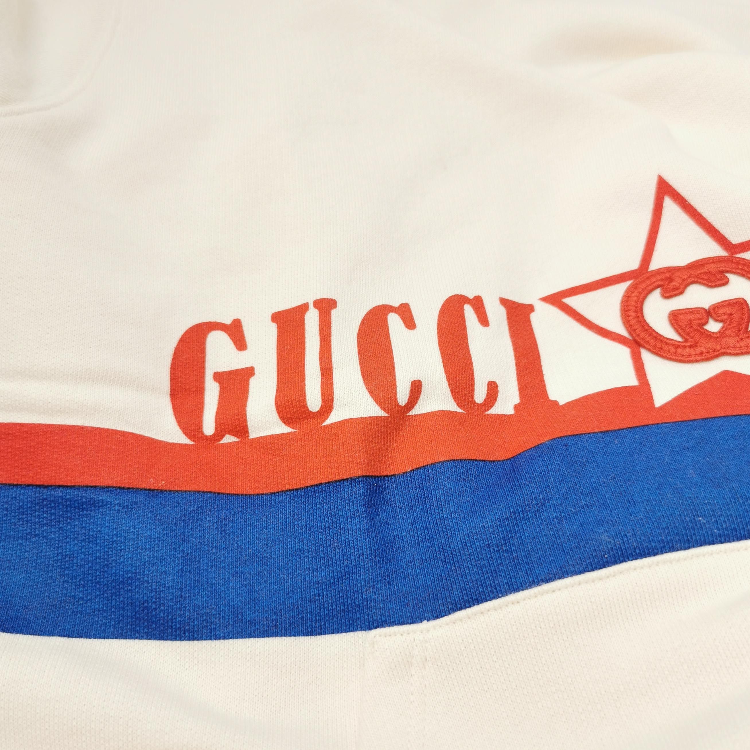 Gucci Gucci 1921 Star Logo Beige Sweatshirt Size US S / EU 44-46 / 1 - 5 Thumbnail