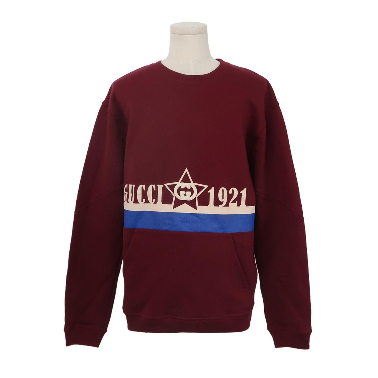 Gucci Gucci XS Maroon Logo Sweatshirt Size US XS / EU 42 / 0 - 2 Thumbnail