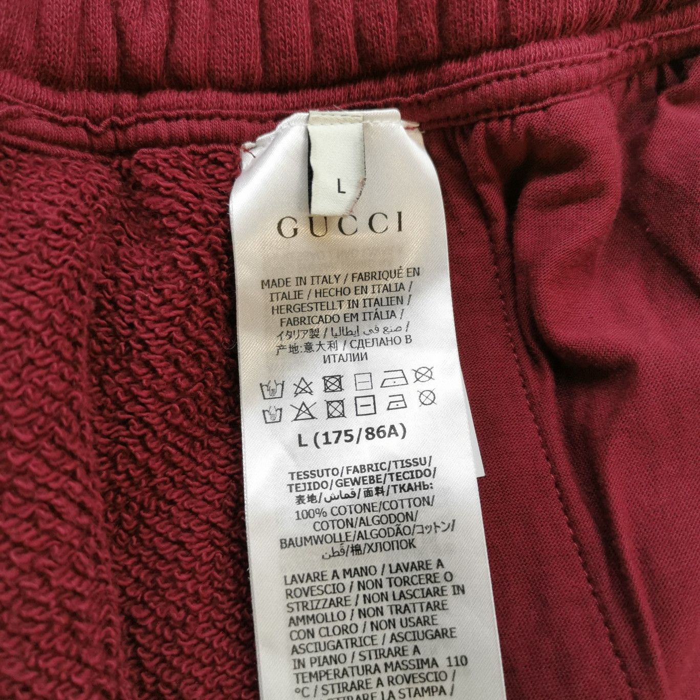 Gucci Gucci Cotton Double G Monogram Pants L/50 Size US 34 / EU 50 - 17 Thumbnail