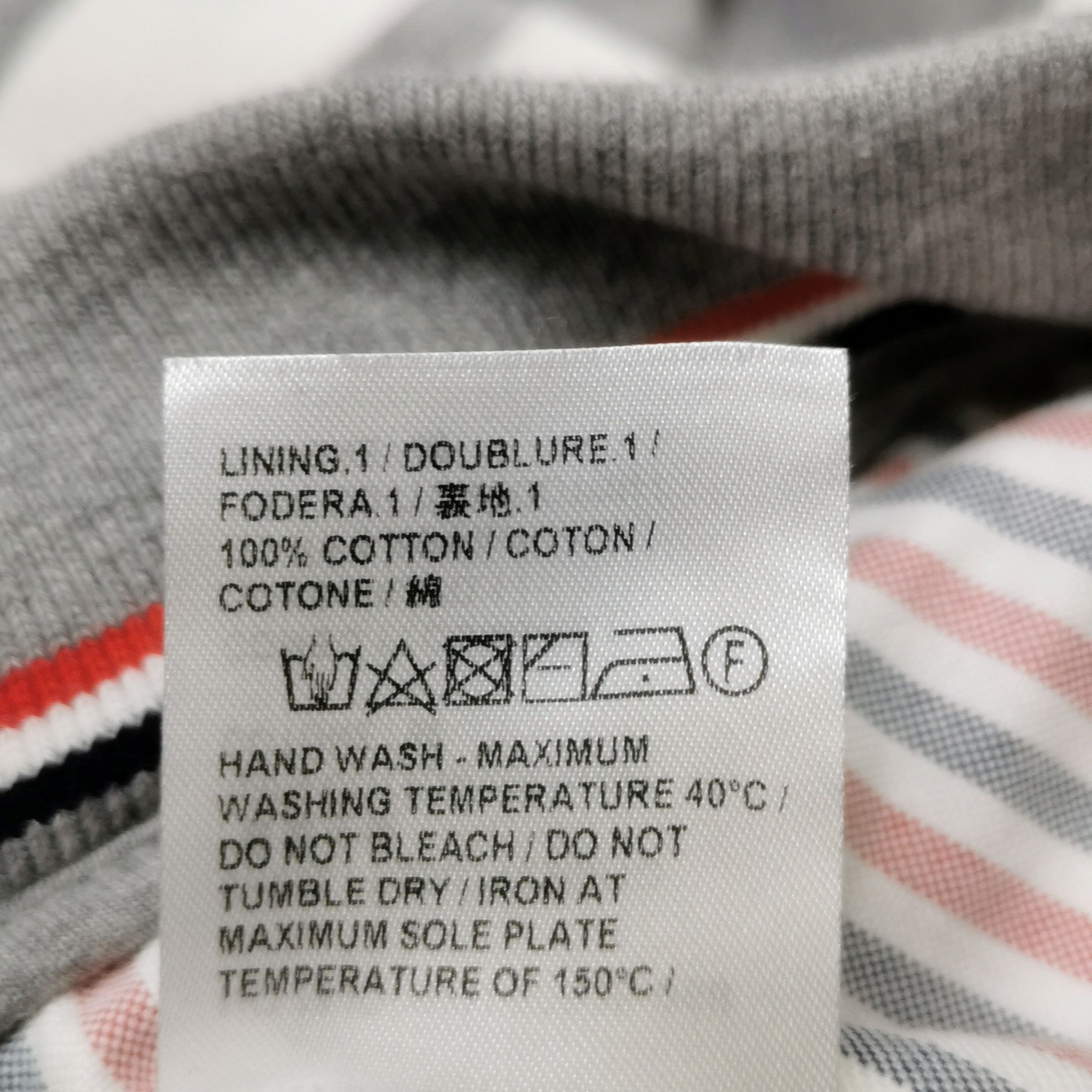 Thom Browne Thom Browne XS Cotton Color Block Sweatpants Size US 26 / EU 42 - 17 Thumbnail