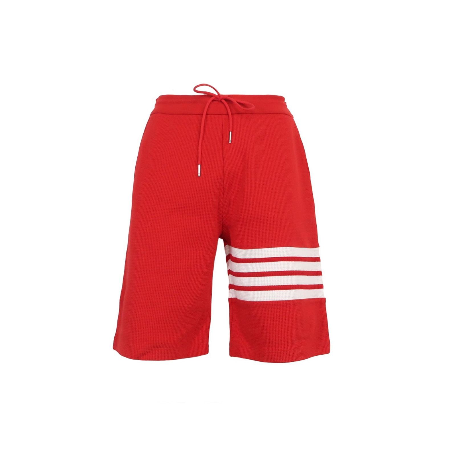 Thom Browne Thom Browne Red Stripe Drawstring Shorts M Size US 26 / EU 42 - 2 Thumbnail
