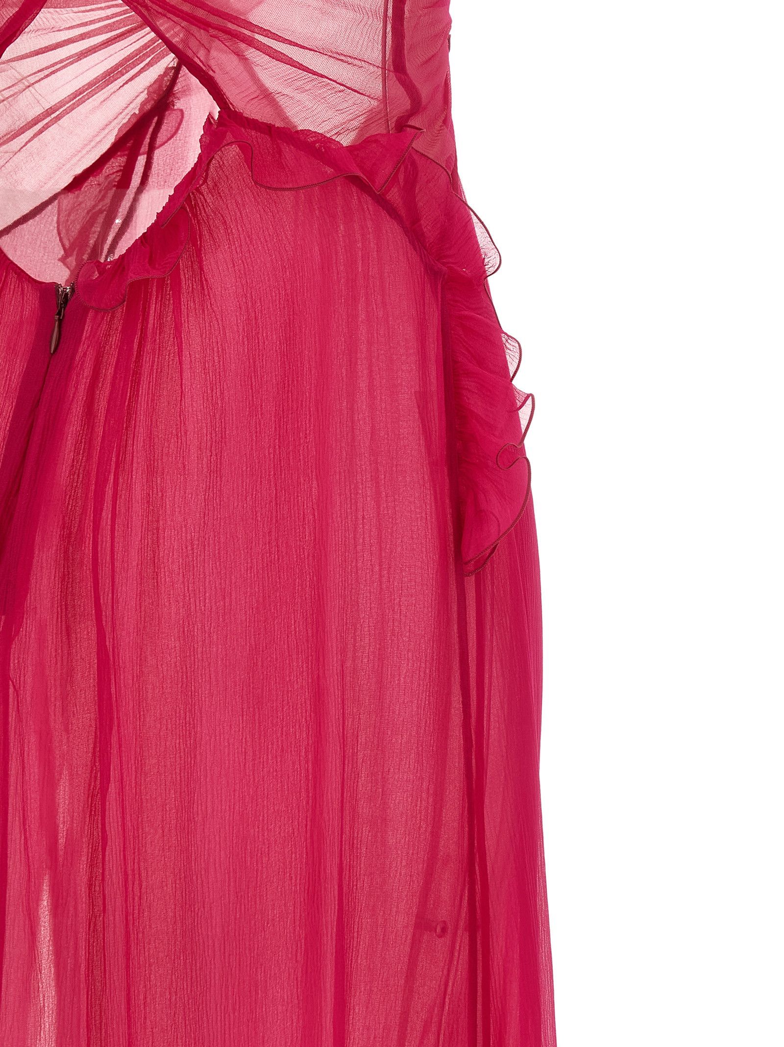 Nensi Dojaka 'Frilled Gown With Cutouts' dress Size M / US 6-8 / IT 42-44 - 4 Thumbnail