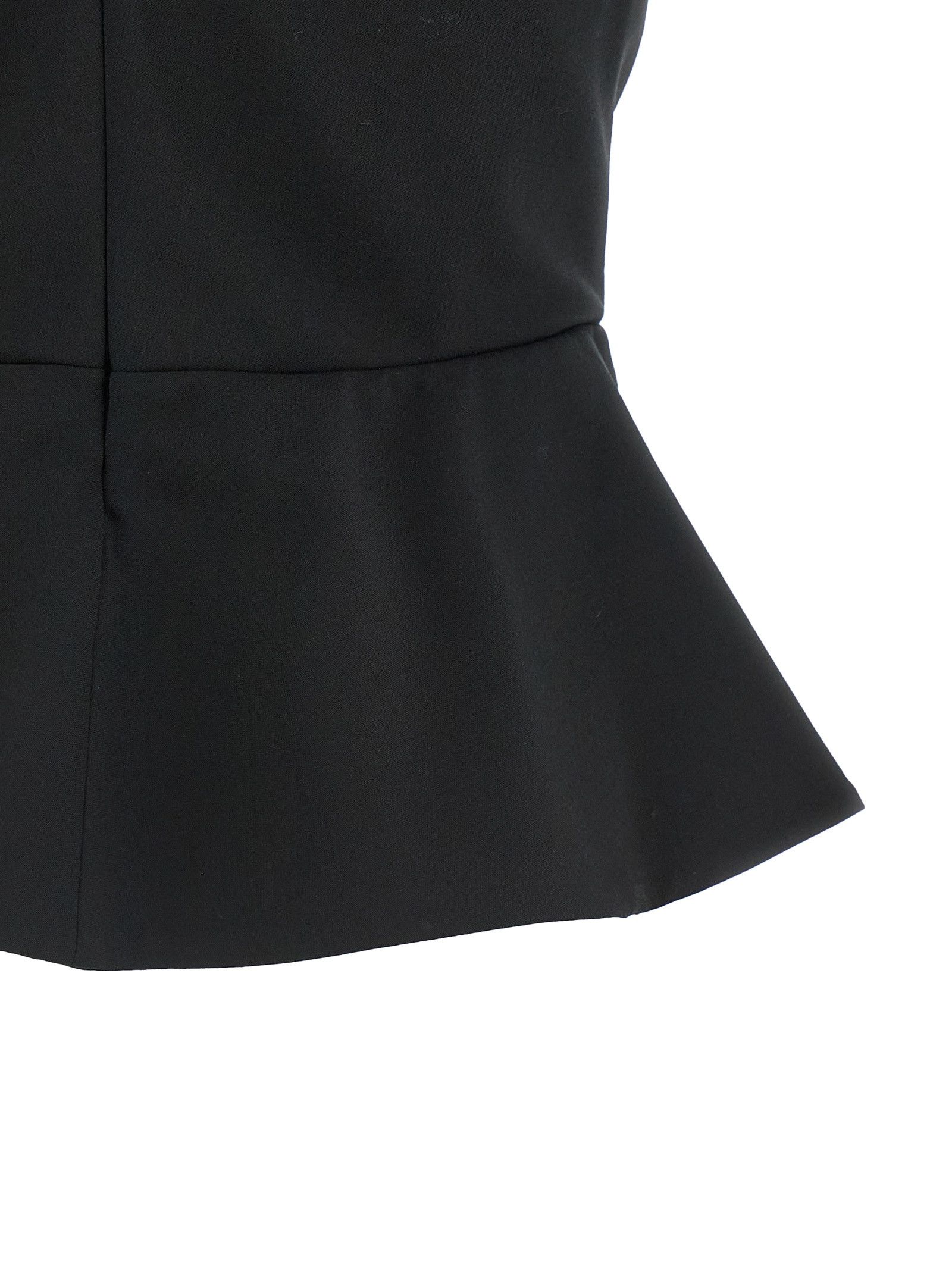 Nensi Dojaka 'Tailored Bustier With Sheer Neckline' top Size S / US 4 / IT 40 - 4 Thumbnail