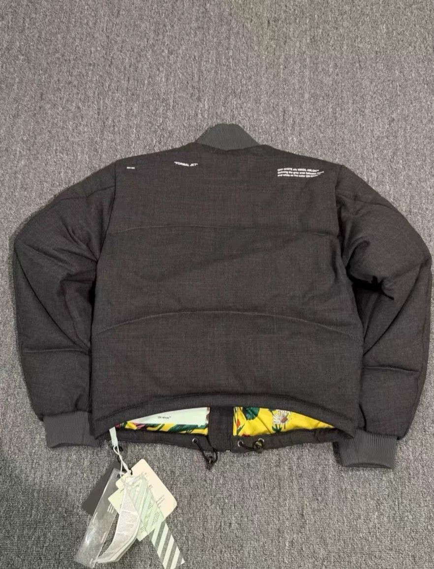 Off-White OFF-WHITE Long-Sleeve Stand Collar Down Jacket Size US M / EU 48-50 / 2 - 2 Thumbnail