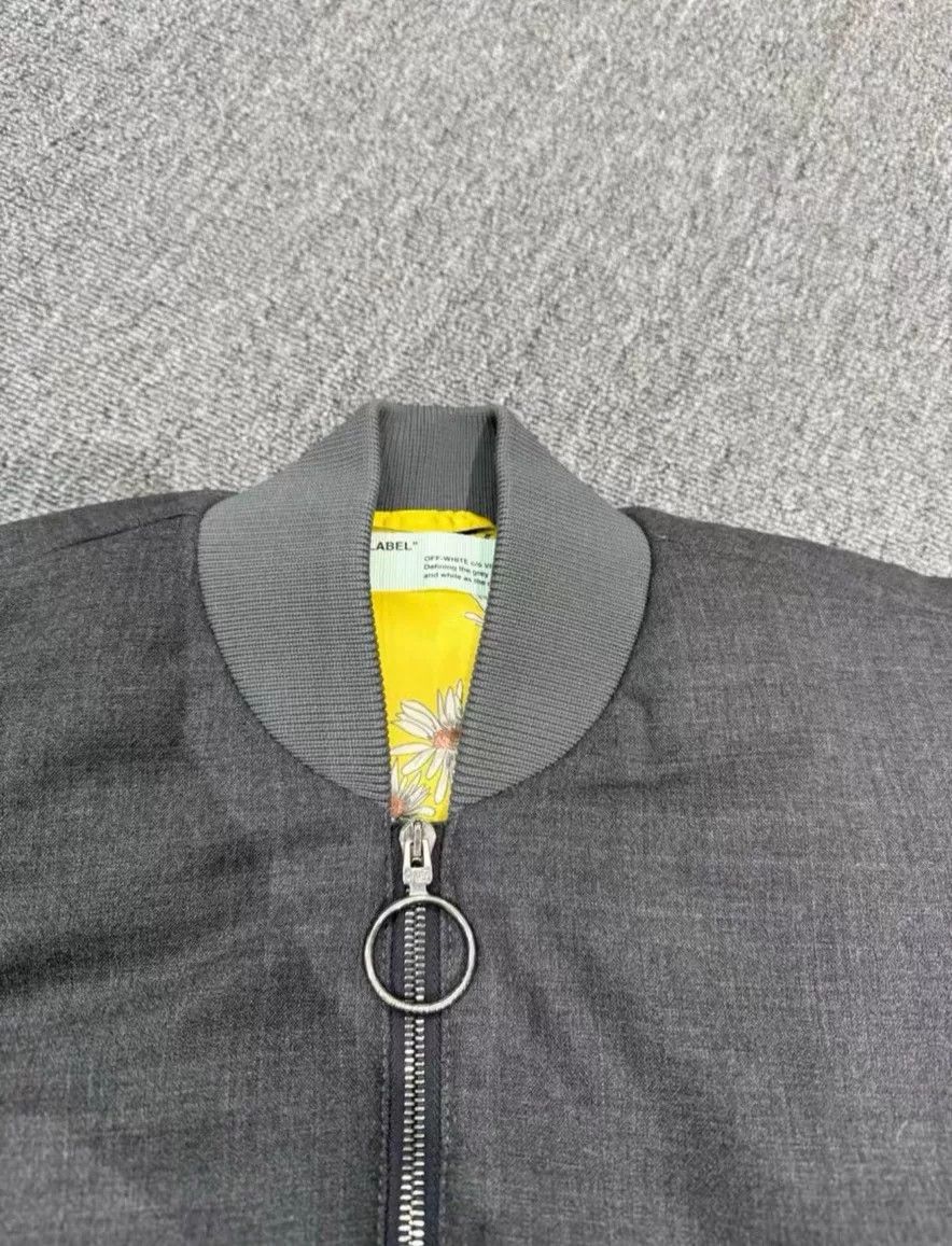 Off-White OFF-WHITE Long-Sleeve Stand Collar Down Jacket Size US M / EU 48-50 / 2 - 5 Thumbnail
