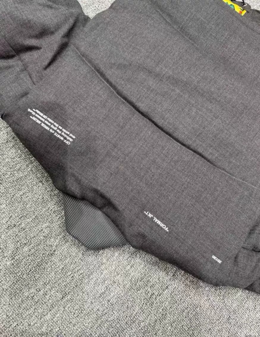 Off-White OFF-WHITE Long-Sleeve Stand Collar Down Jacket Size US M / EU 48-50 / 2 - 6 Thumbnail