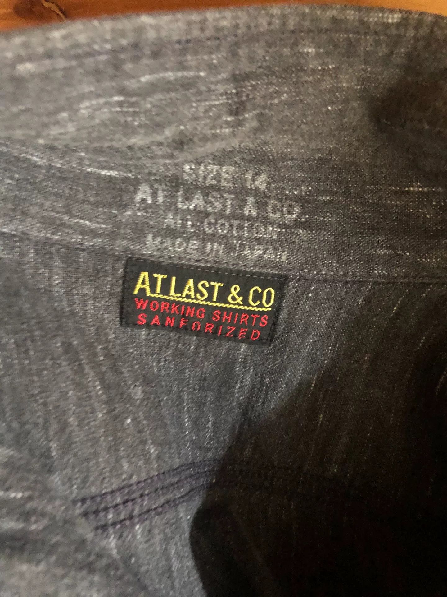 At Last & Co Out of Print Pepper Salt Shirt Size US M / EU 48-50 / 2 - 8 Thumbnail