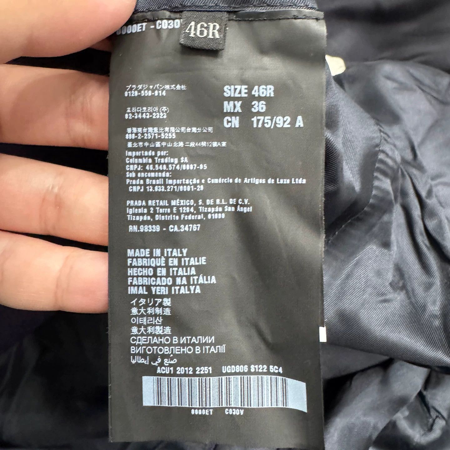 Prada Purple Double-Breasted Blazer Size US M / EU 48-50 / 2 - 3 Thumbnail