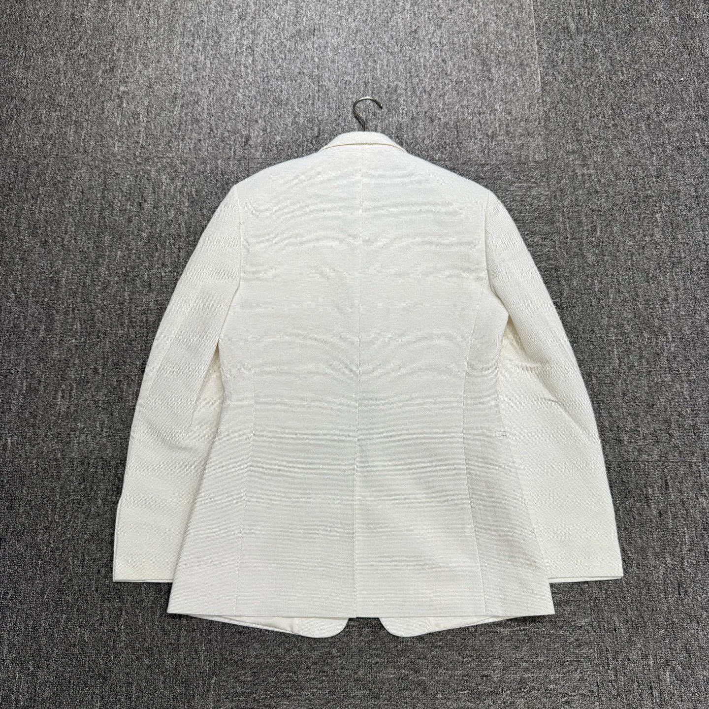 Dries Van Noten White Single-Button Light Jacket Blazer Size US M / EU 48-50 / 2 - 5 Thumbnail