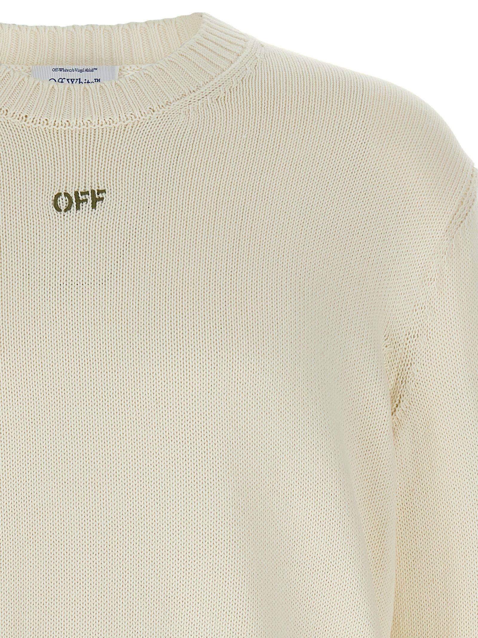 Off-White 'Diag Outline' sweater Size US XL / EU 56 / 4 - 4 Thumbnail
