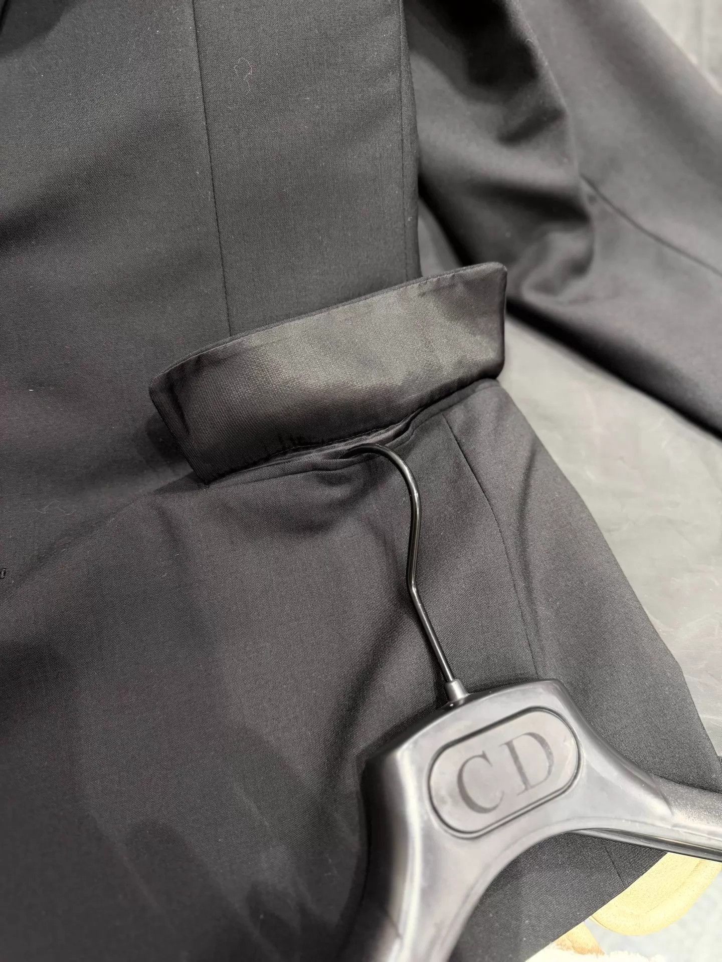 Dior Black Single-Breasted Formal Blazer Size US M / EU 48-50 / 2 - 3 Thumbnail
