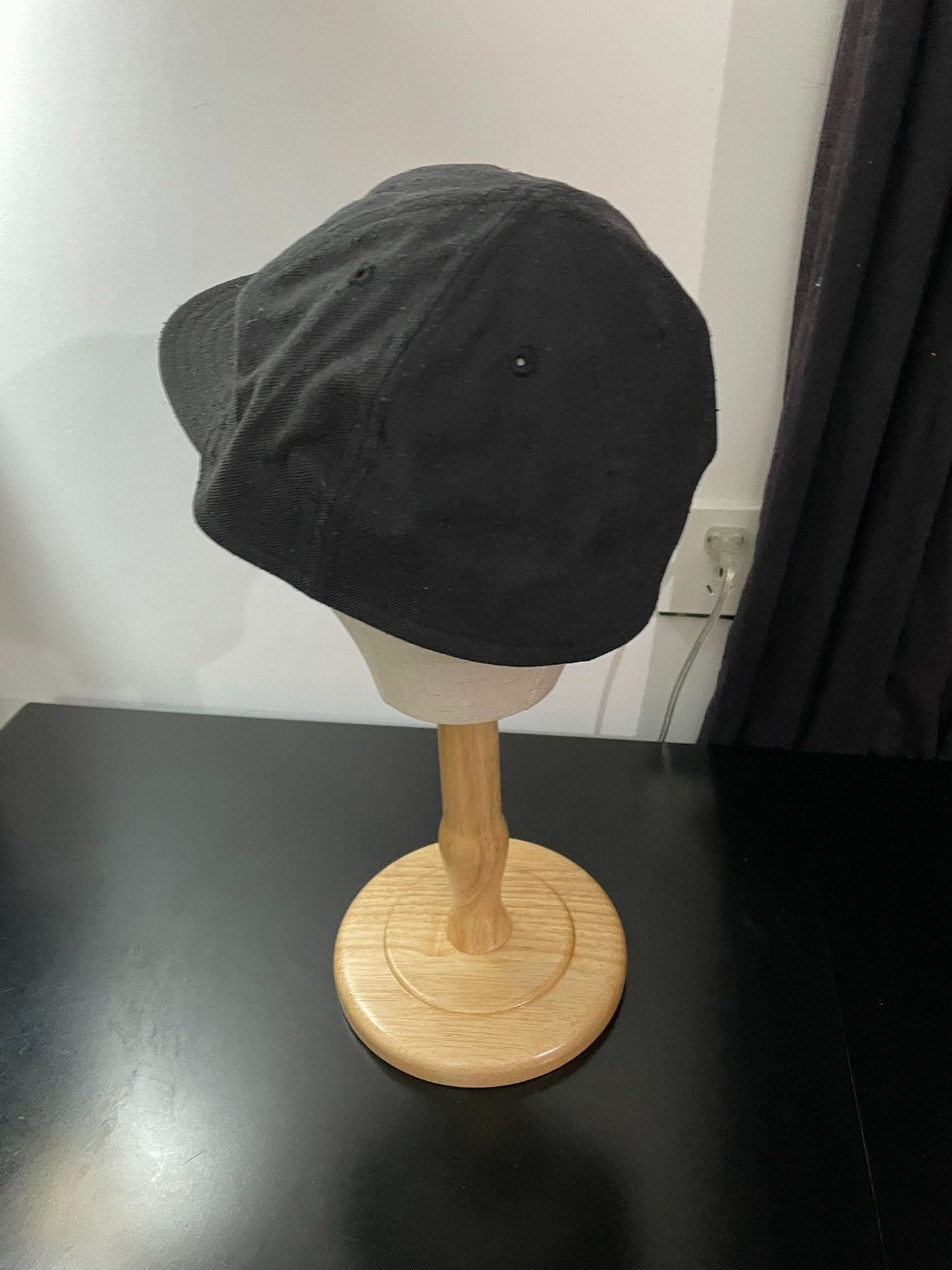 PHIGVEL MAKERS & Co. Phigvel Makers Black Linen Mechanic Cap Size ONE SIZE - 6 Thumbnail