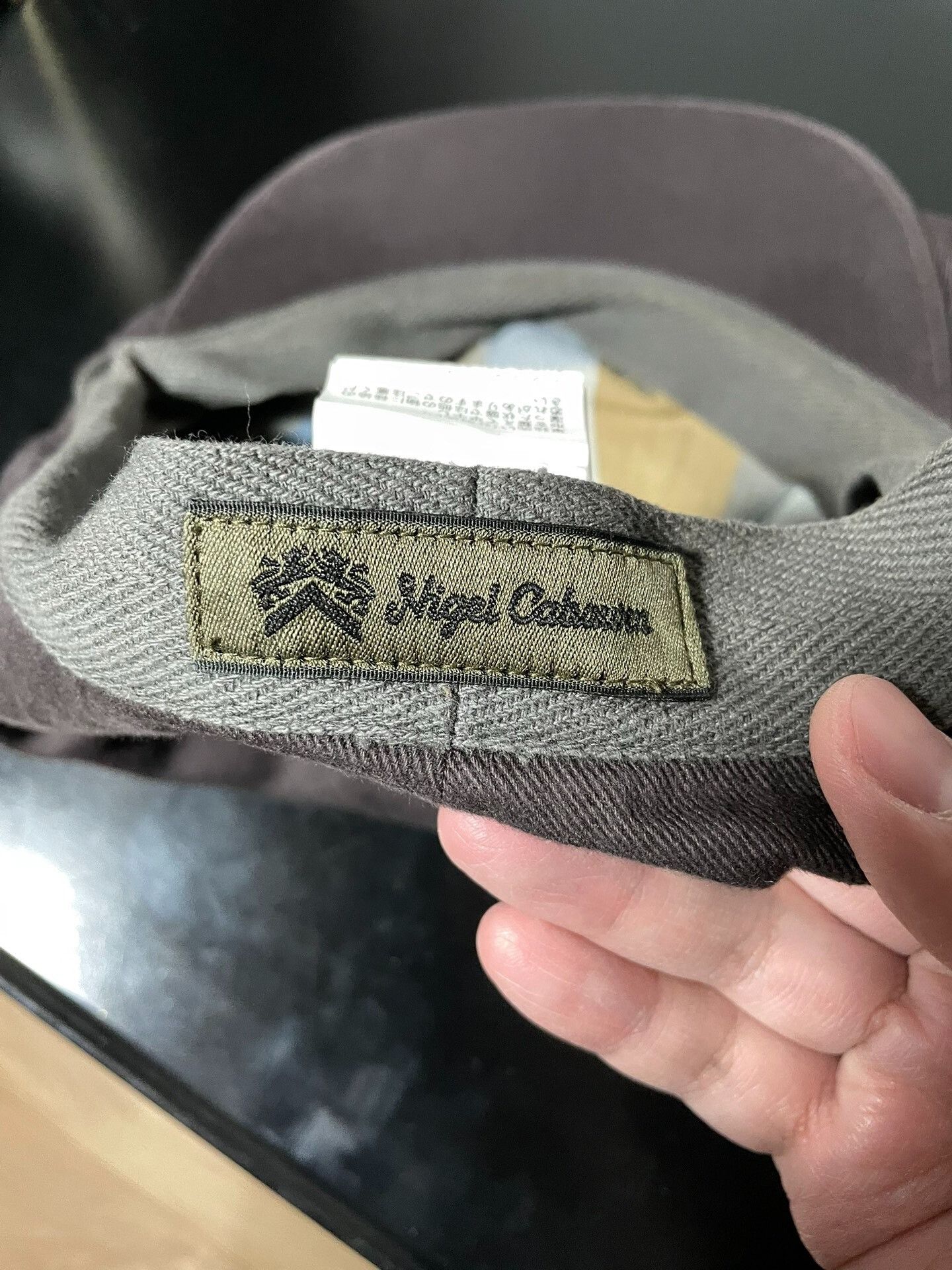 Nigel Cabourn Nigel Cabourn Vintage Charcoal Newsboy Cap Size ONE SIZE - 5 Thumbnail