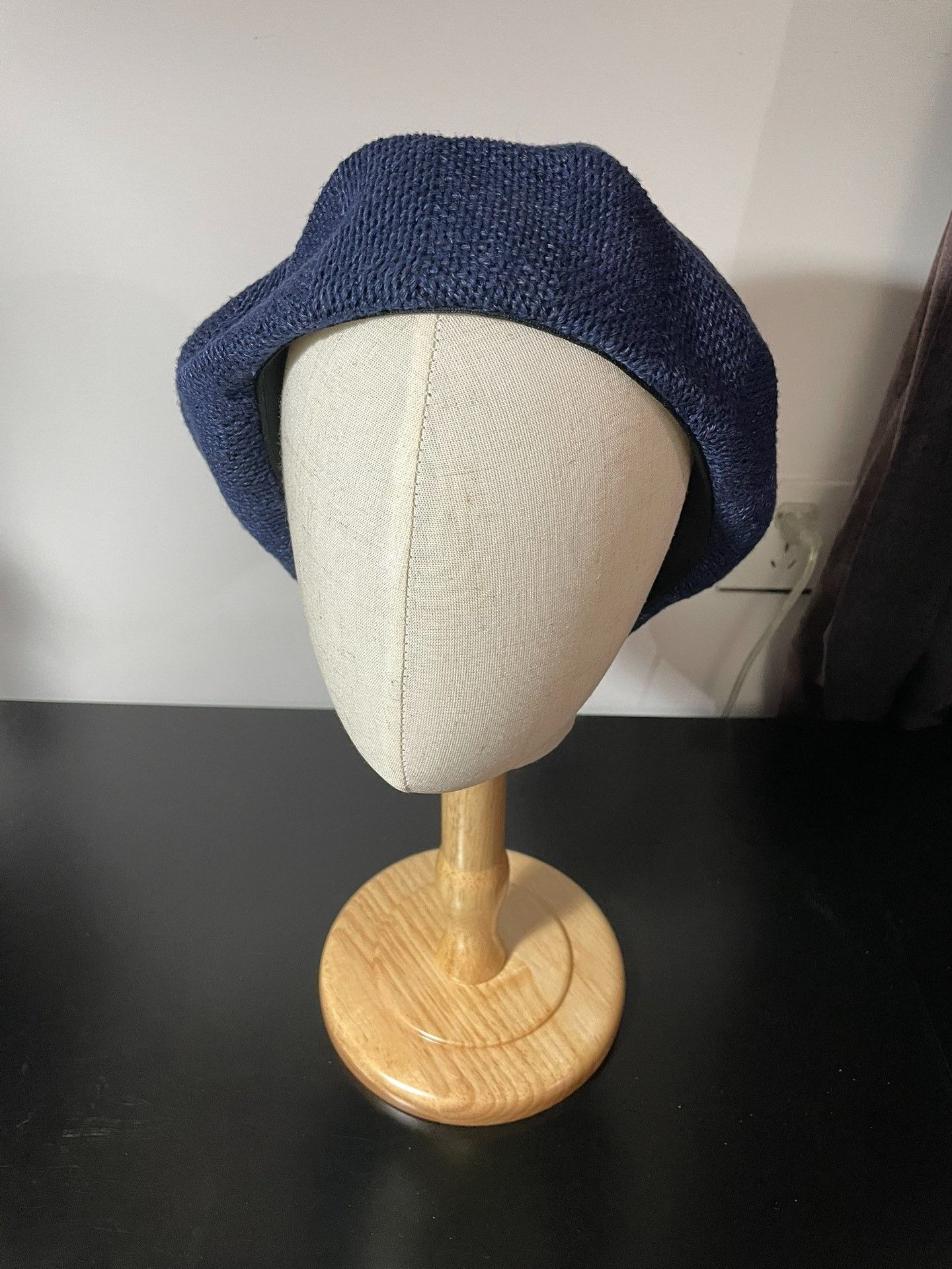 Blue Blue Japan Blue Blue Japan Indigo Vintage Beret Size ONE SIZE - 4 Thumbnail