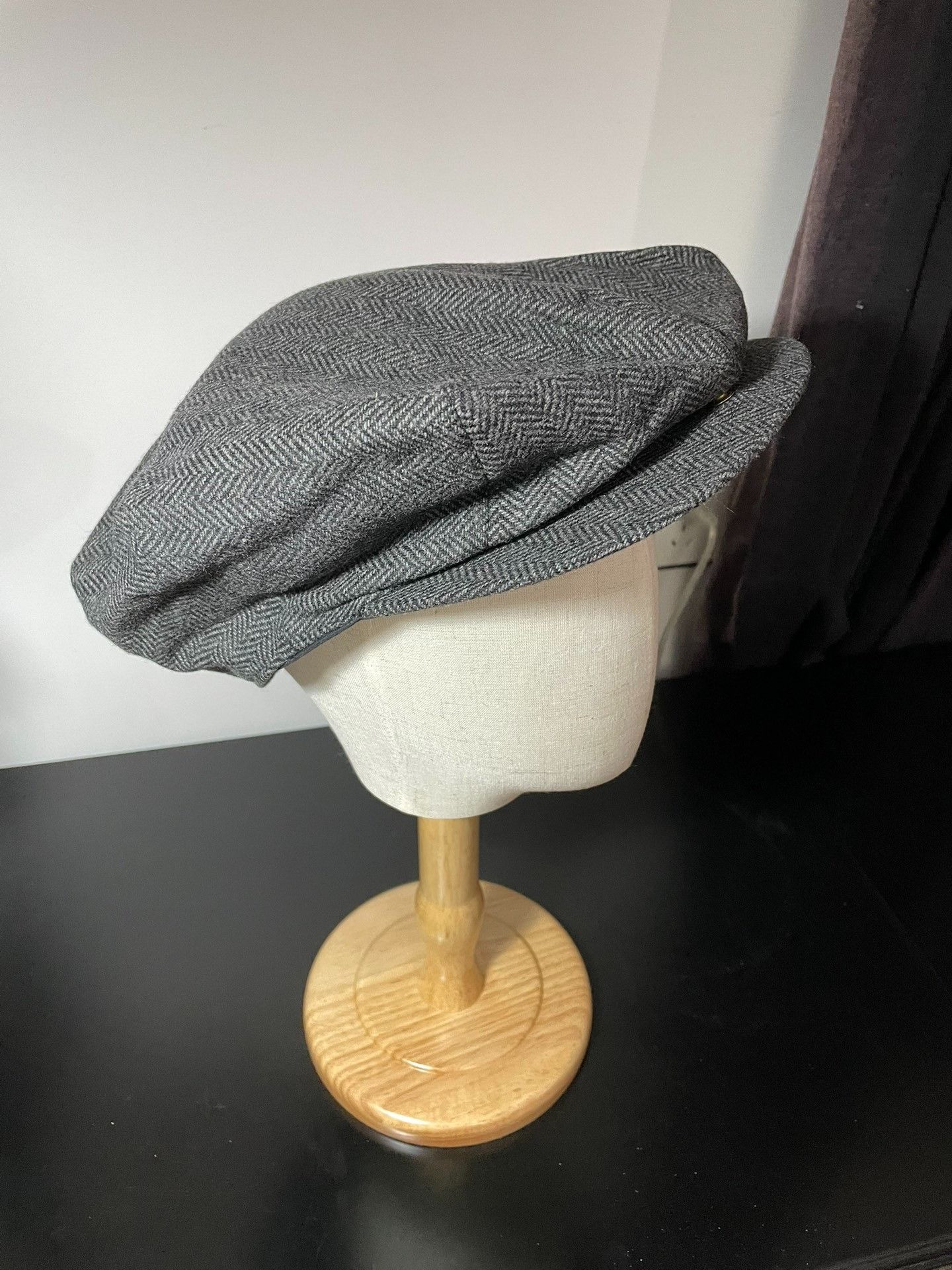 Orgueil Orgueil Gray Wool Vintage Newsboy Cap Size ONE SIZE - 6 Thumbnail