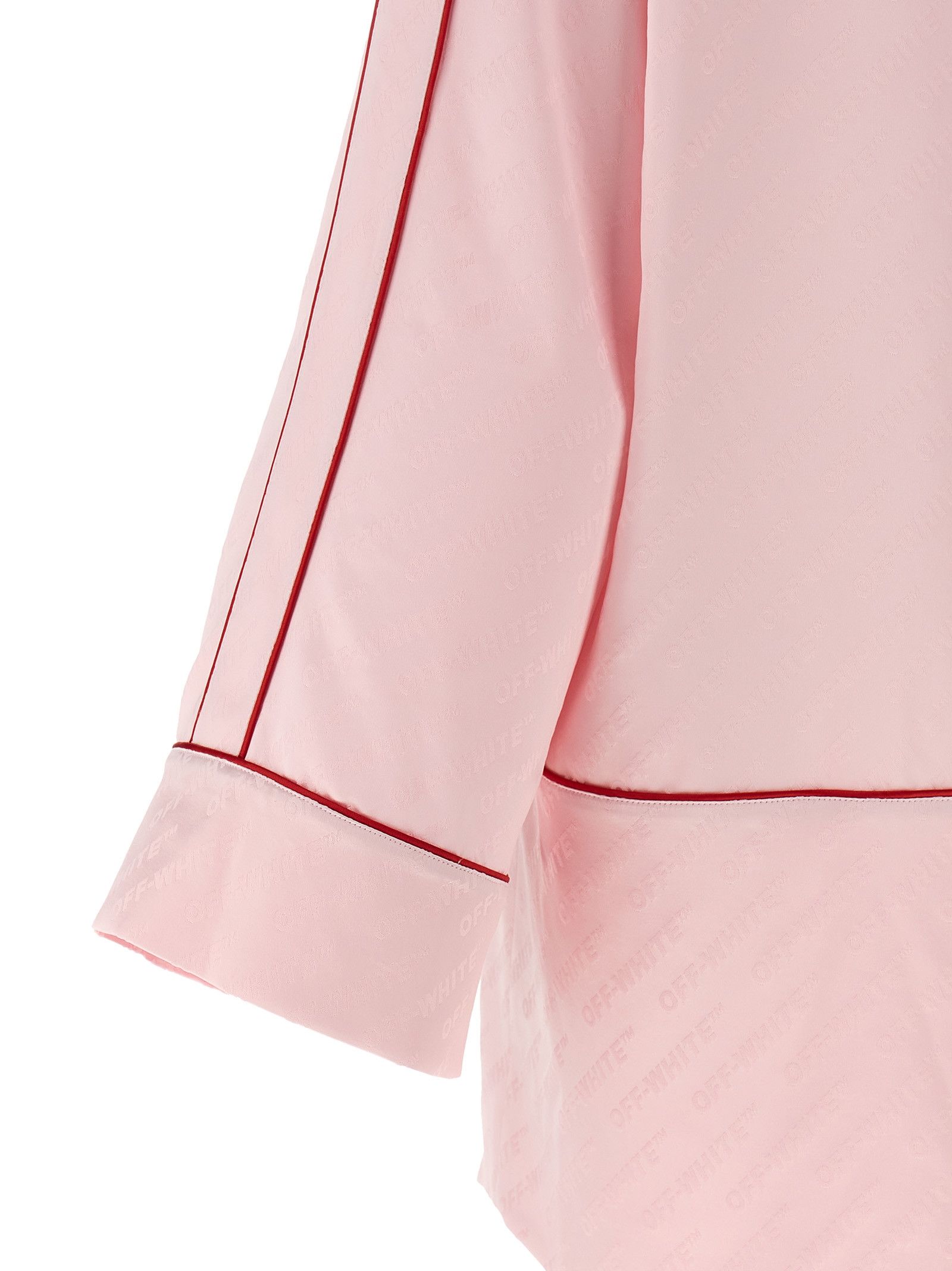Off-White 'Jacquard Satin New Roxy Pajama' shirt Size XS / US 0-2 / IT 36-38 - 5 Thumbnail