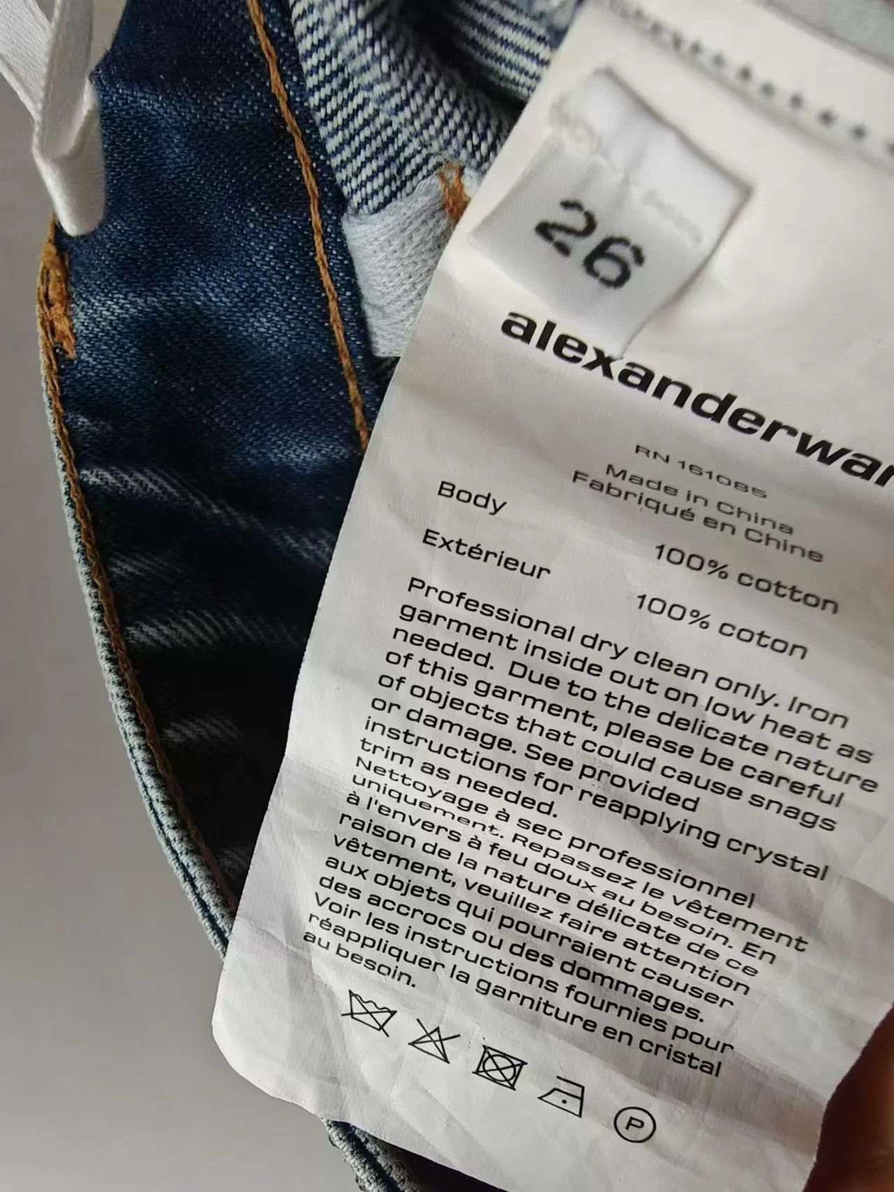 King Alexander Wang New Rhinestone Shorts Size 32" / US 10 / IT 46 - 6 Thumbnail