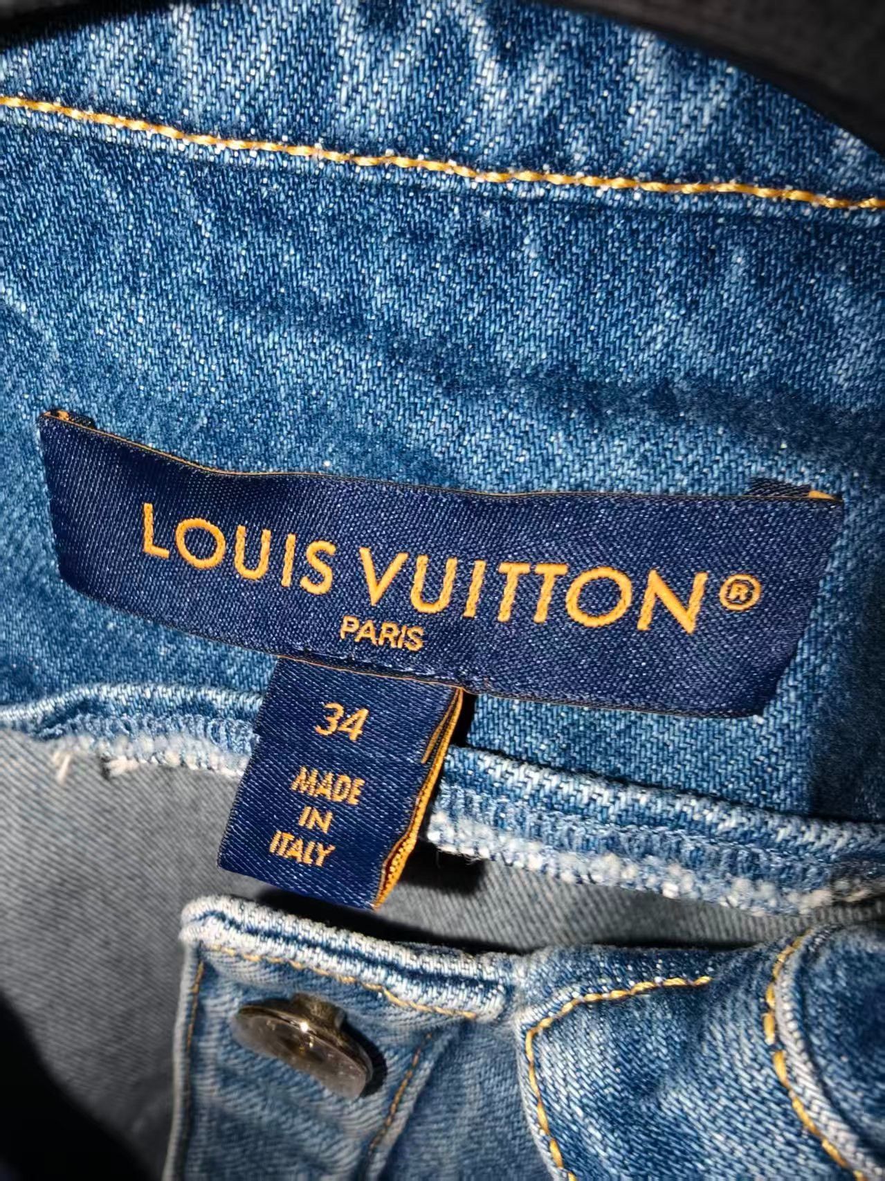 Louis Vuitton LV Denim Jacket Size M / US 6-8 / IT 42-44 - 4 Thumbnail