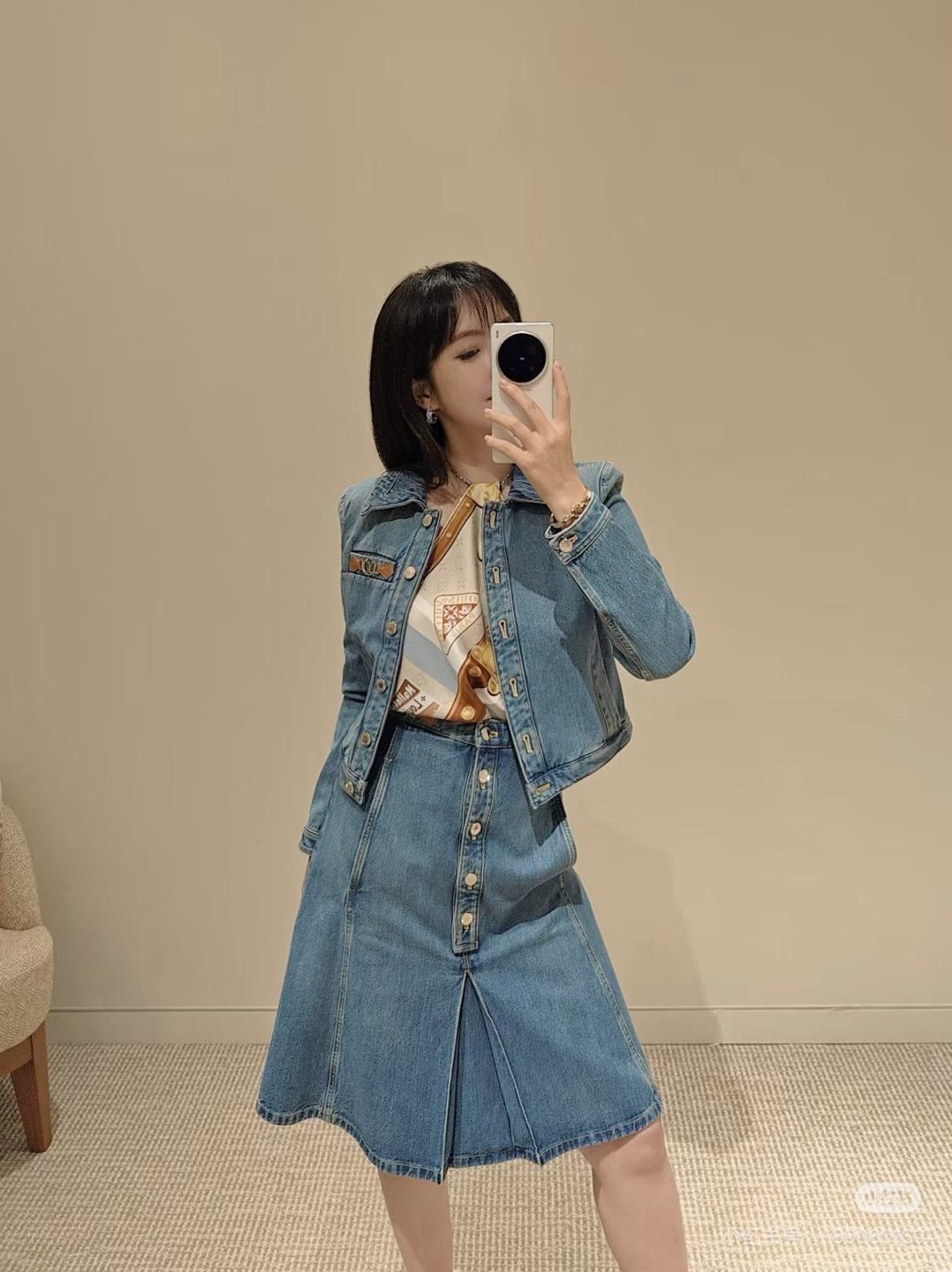 Louis Vuitton LV Denim Jacket Size M / US 6-8 / IT 42-44 - 3 Thumbnail
