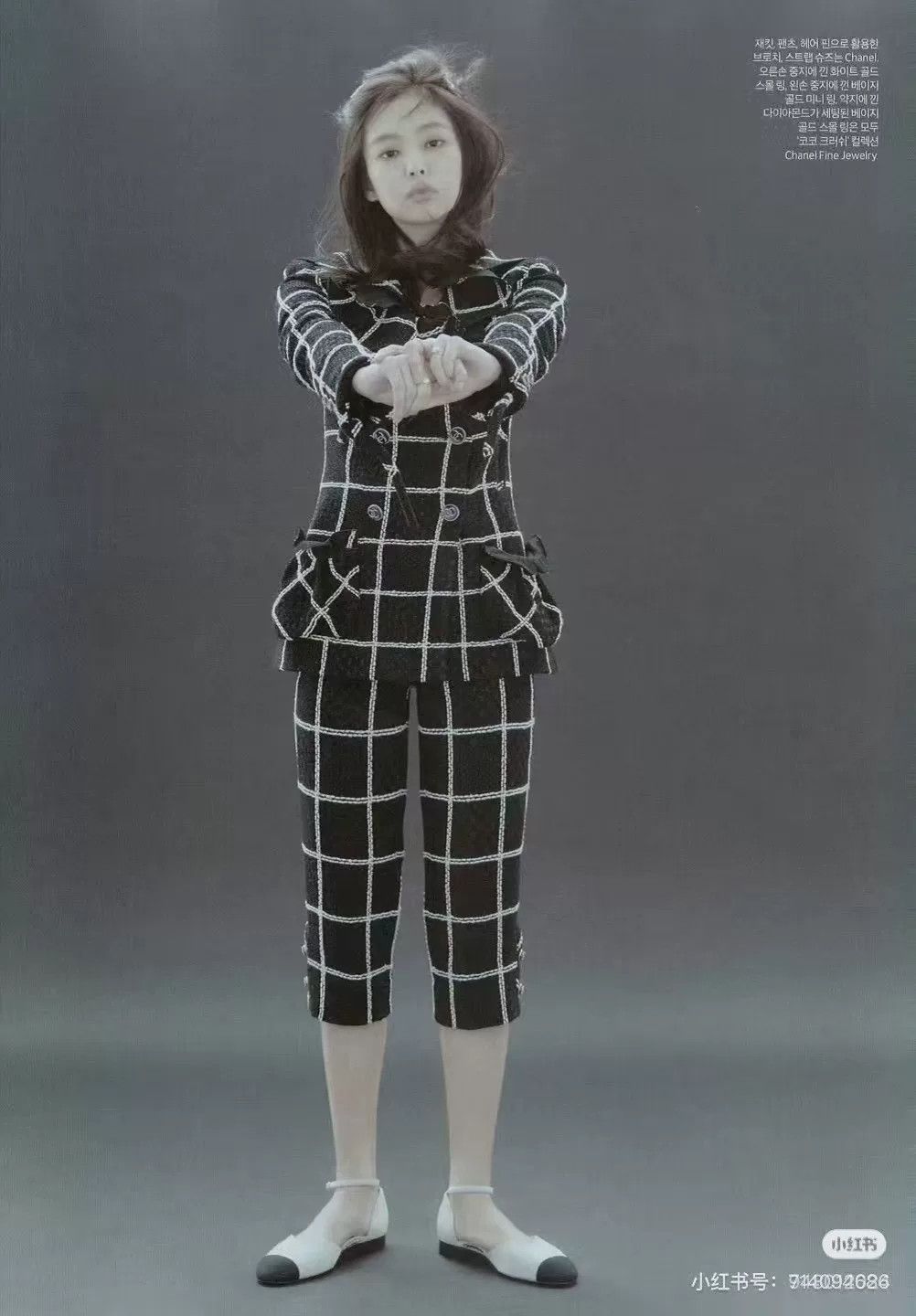Chanel Chanel Checkered Cropped Pants Size 32" / US 10 / IT 46 - 6 Thumbnail