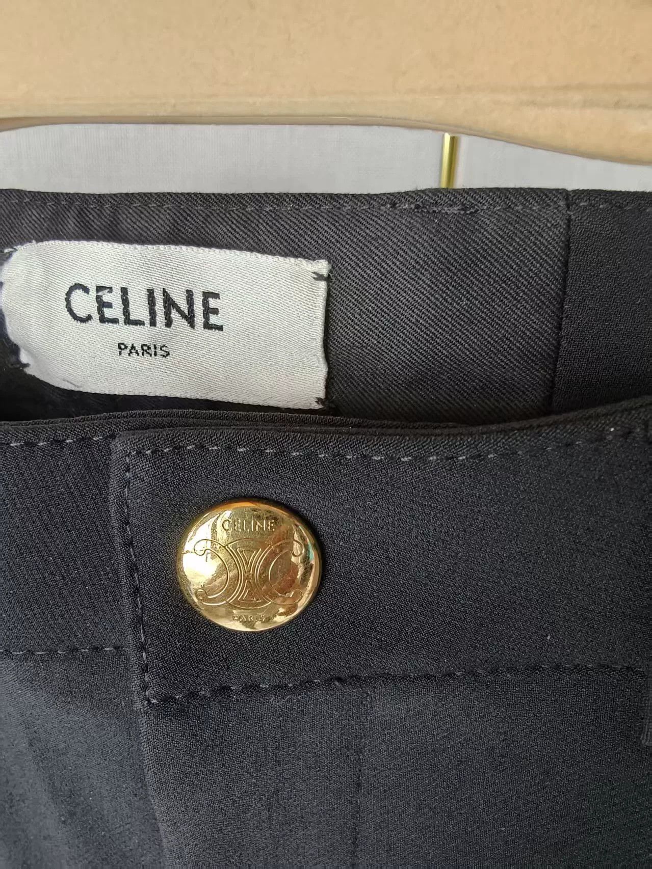 Celine Celine Trousers Size 28" / US 6 / IT 42 - 2 Thumbnail