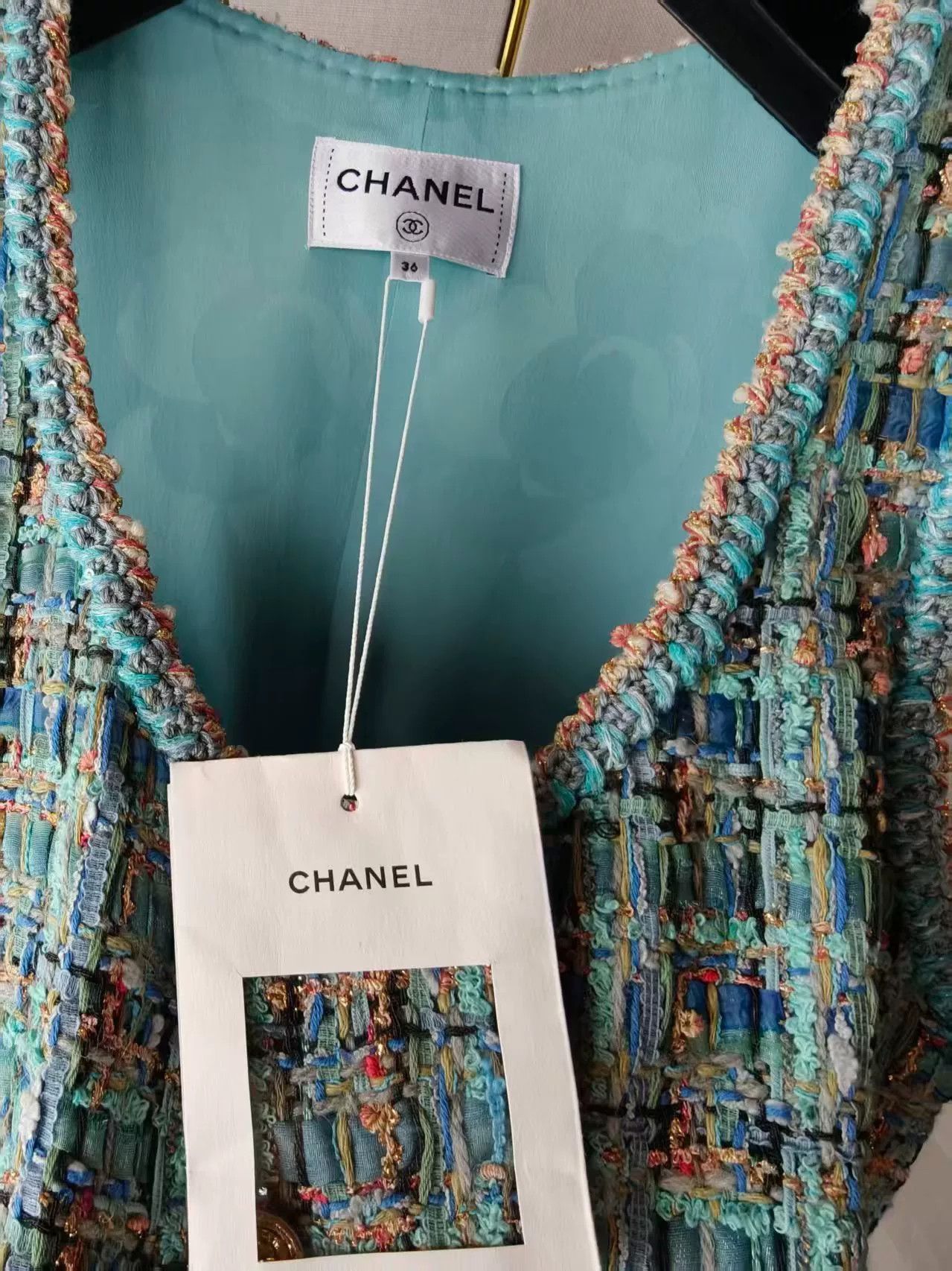 Chanel Chanel Tweed Vest Size M / US 6-8 / IT 42-44 - 3 Thumbnail