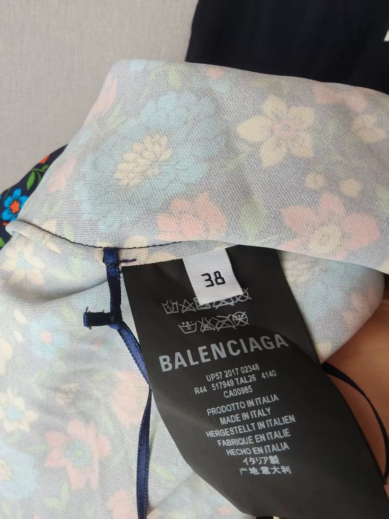 Balenciaga Balenciaga Floral Print Dress Size M / US 6-8 / IT 42-44 - 2 Thumbnail