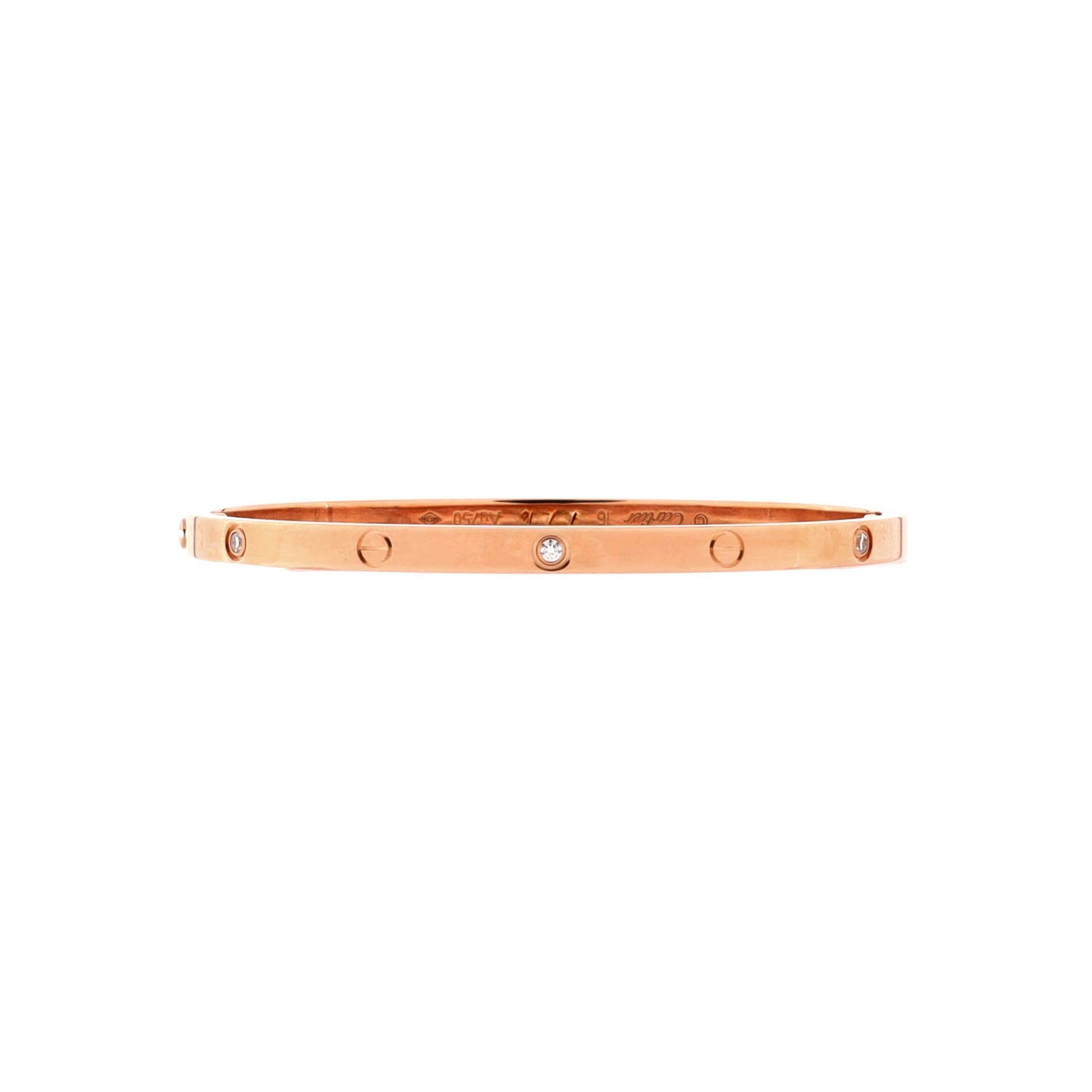 Cartier Love 6 Diamond Bracelet Size ONE SIZE - 3 Thumbnail