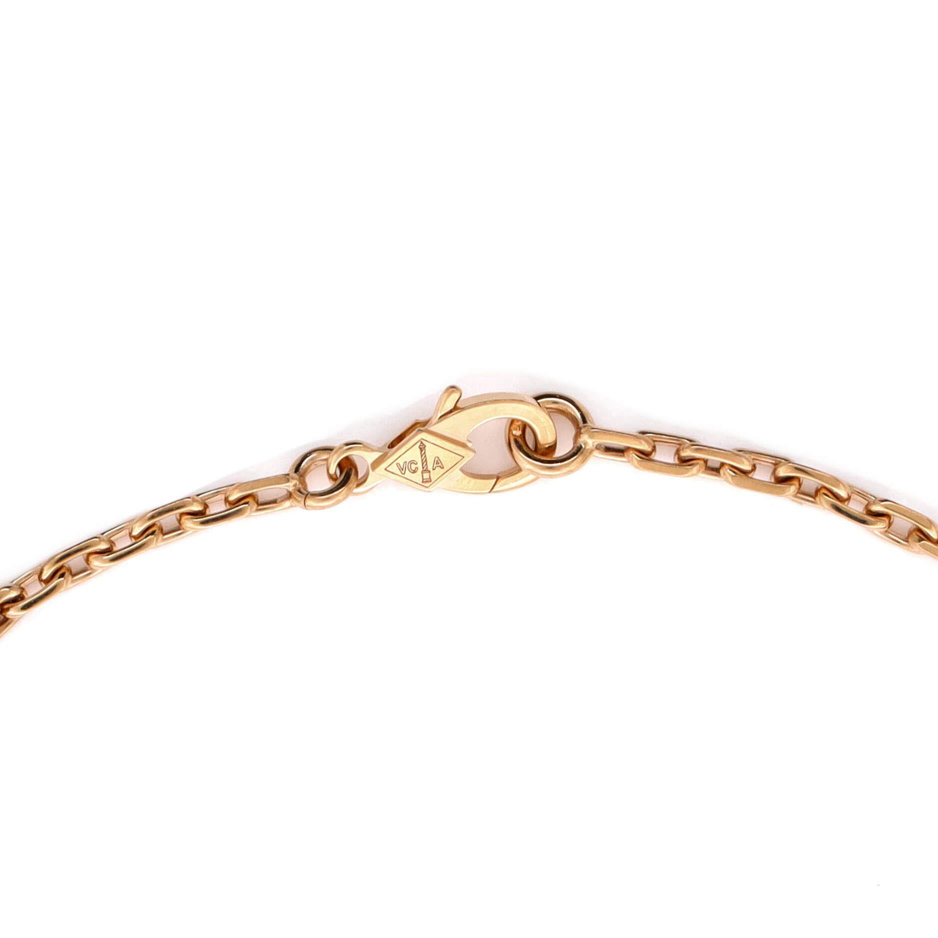 Van Cleef & Arpels Lucky Spring 5 Motifs Bracelet Size ONE SIZE - 3 Thumbnail